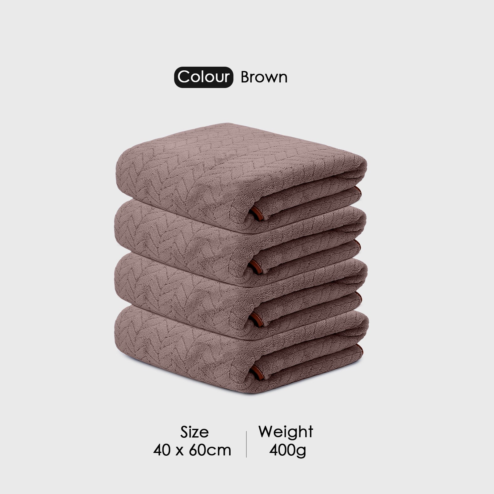 HOUSSE Microfiber Nova Face Towels for Women & Men | Ultra Soft | Super Absorbent Towels for Gym, Yoga, Beach Daiily USe |