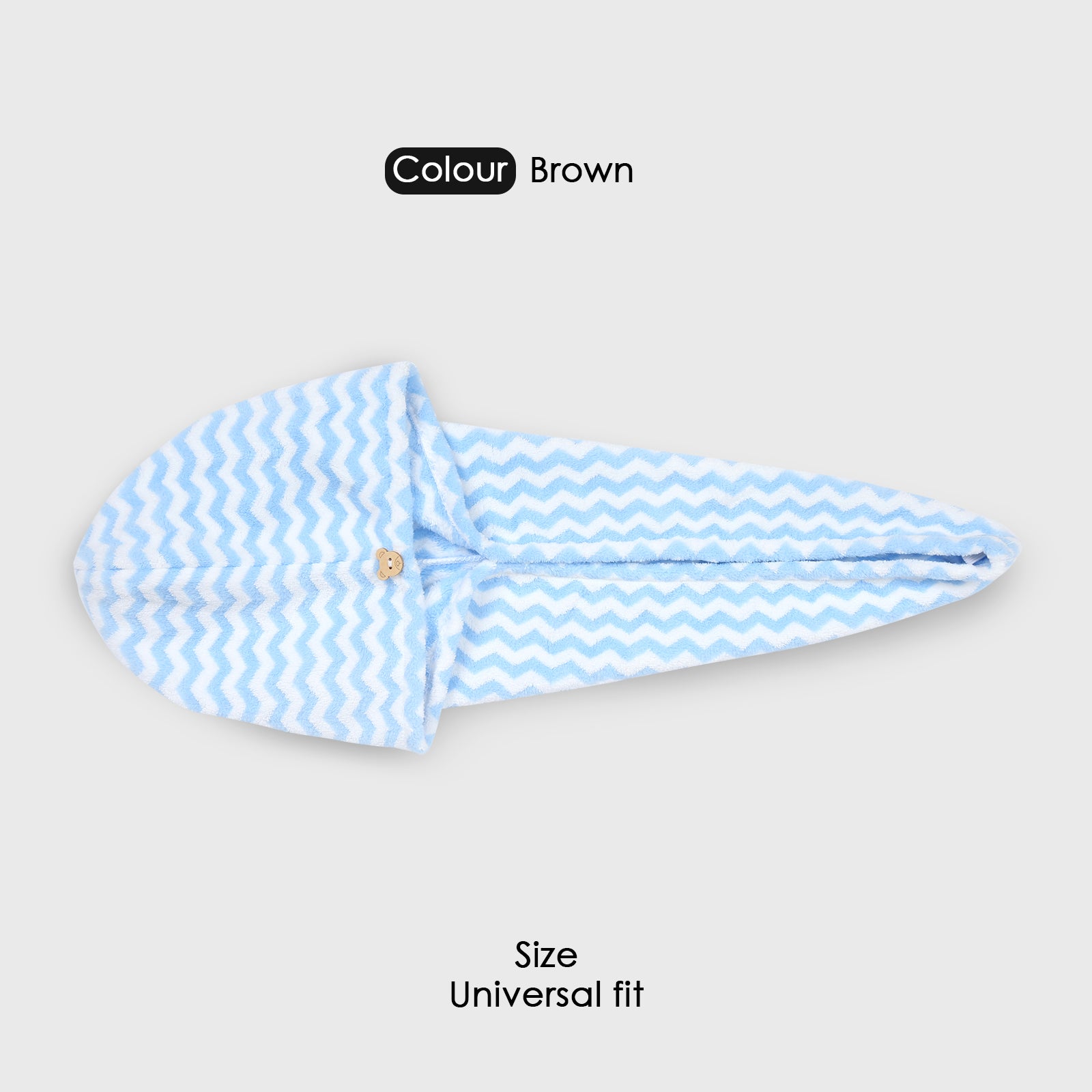 Twix Microfiber Head Wrap Towel – Ultra Soft, Quick Dry & Highly Absorbent