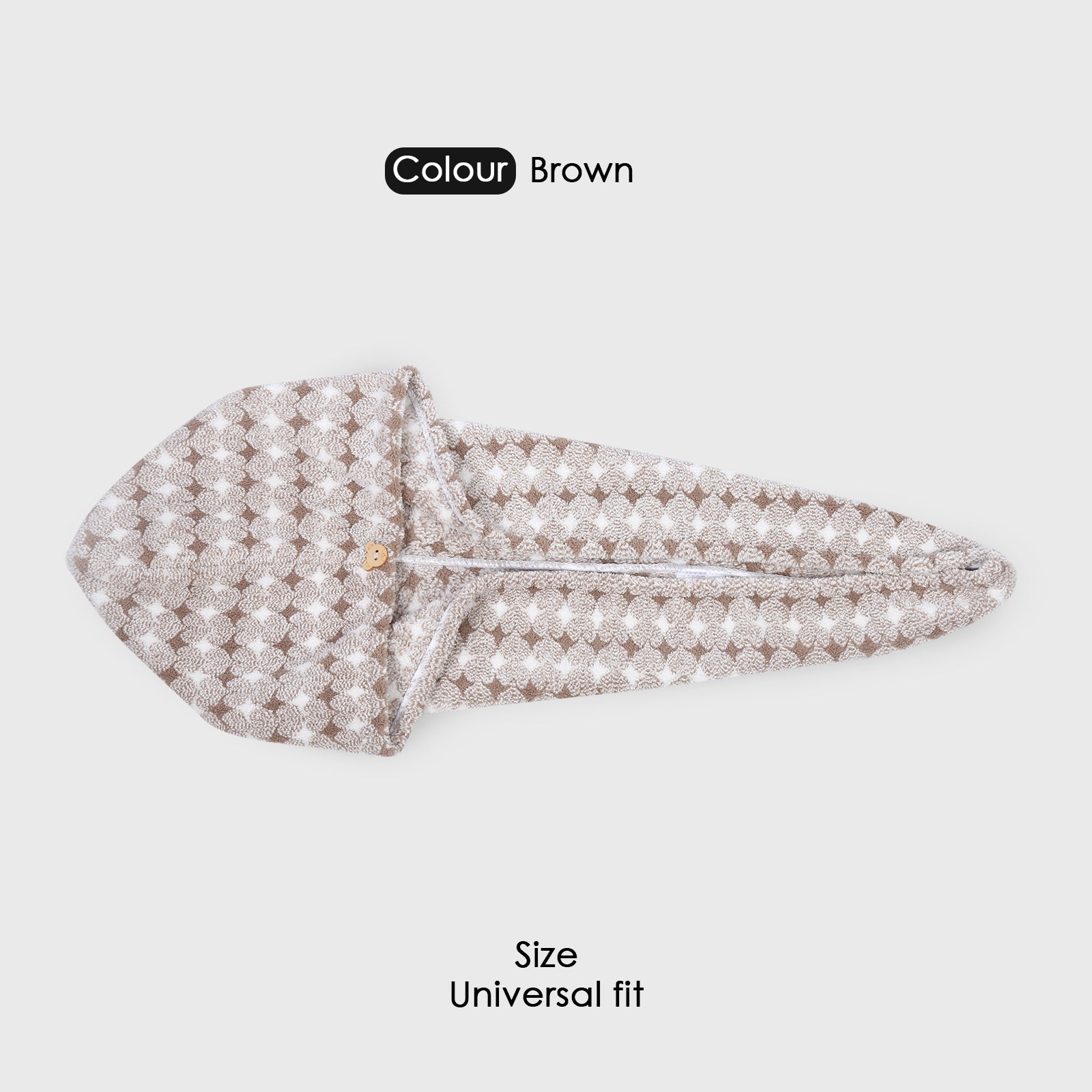 HOUSSE Eden Microfiber Head Towel, Ultra Soft, Absorbent & Hair Wrap