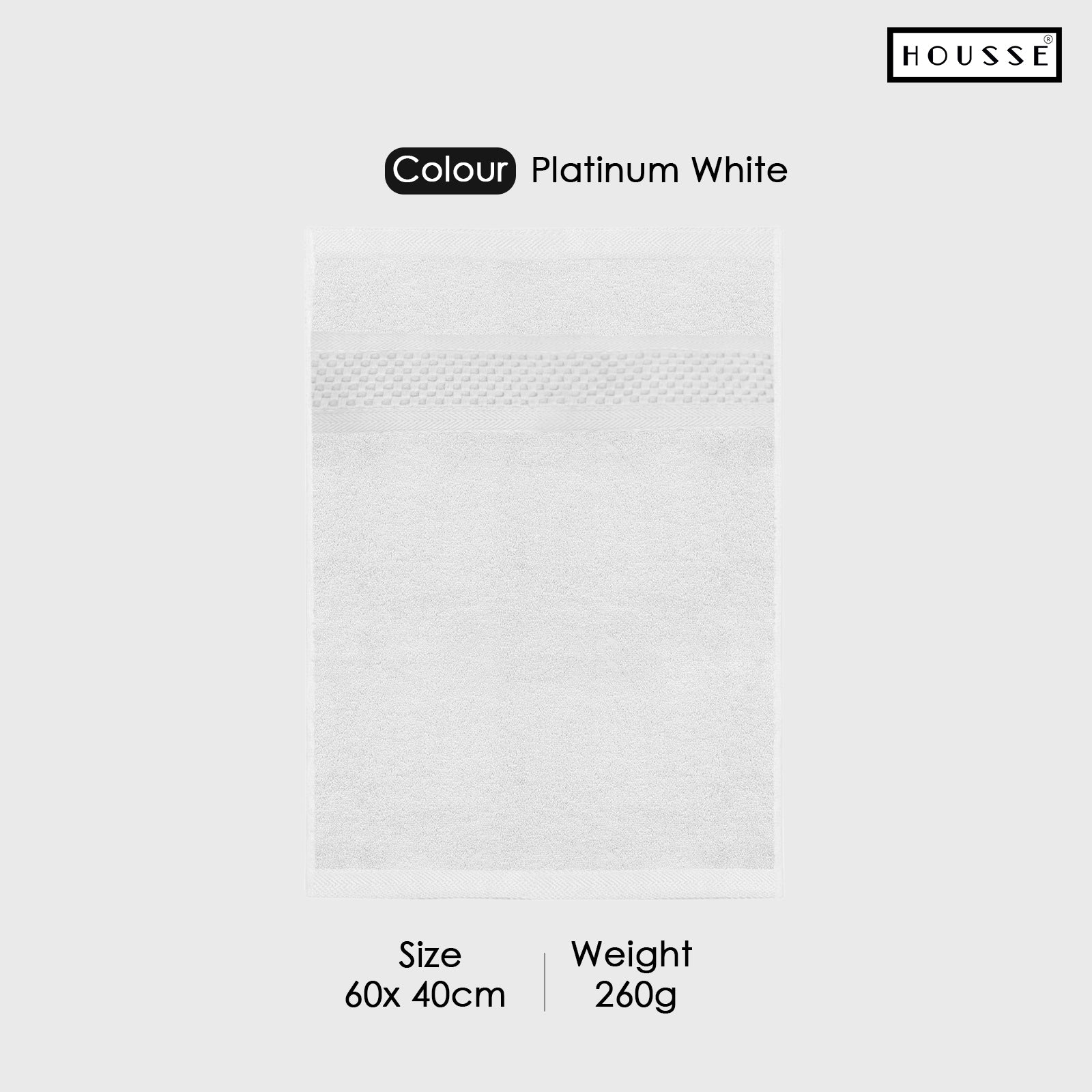 HOUSSE Nexora Cotton Towels | Quick Absorption & Faster Drying Towel | 600 GSM | Cotton Towel for Men/Women | Urban Comfort