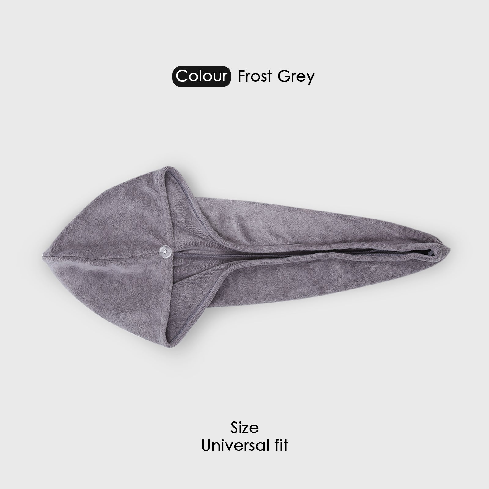 HOUSSE Microfibre Head Towels | 400 GSM High Absorbent Hair Wrap with Adjustable Buttons for Girls | Super Soft & Quick Dry Wrap Towel for Hairs | Set of 2 | 25x65 cm (Desert Sand & Rose Taupe)