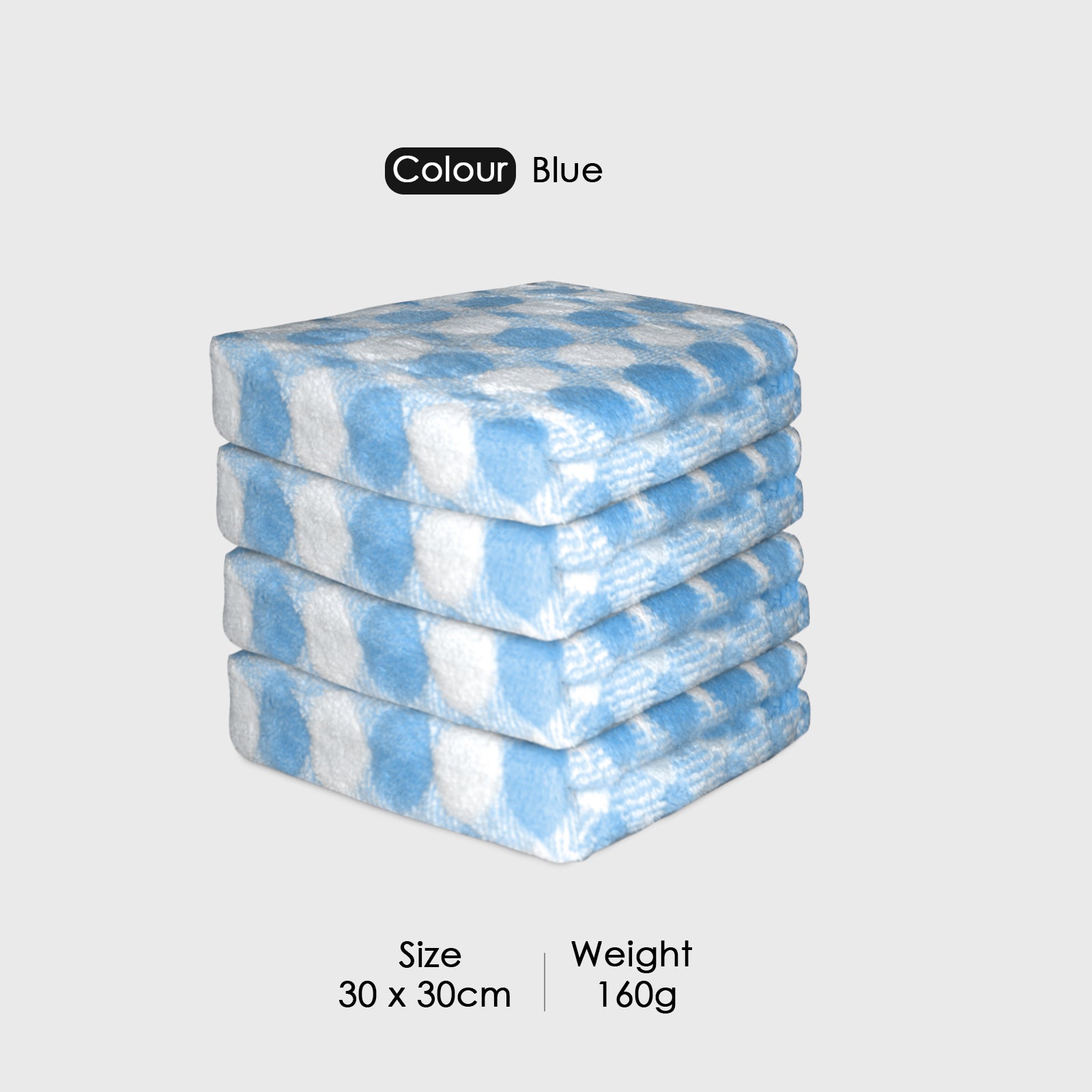 HOUSSE Ember Face & Hand Towel for Women & Men | Quick Dry | Ultra Absorbent |Perfect for Bathroom |Sports | Travel | Beach | Fitness | 360 GSM