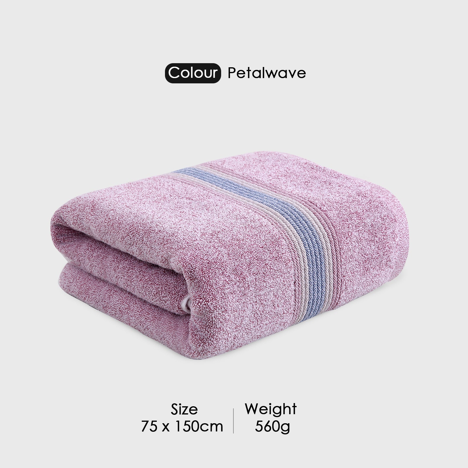 HOUSSE Essentia Bamboo & Cotton Towel Combo Set, 550 GSM – Ultra-Soft, Highly Absorbent & Quick-Drying – Eco-Friendly Luxury Bath, Hand & Face Towels