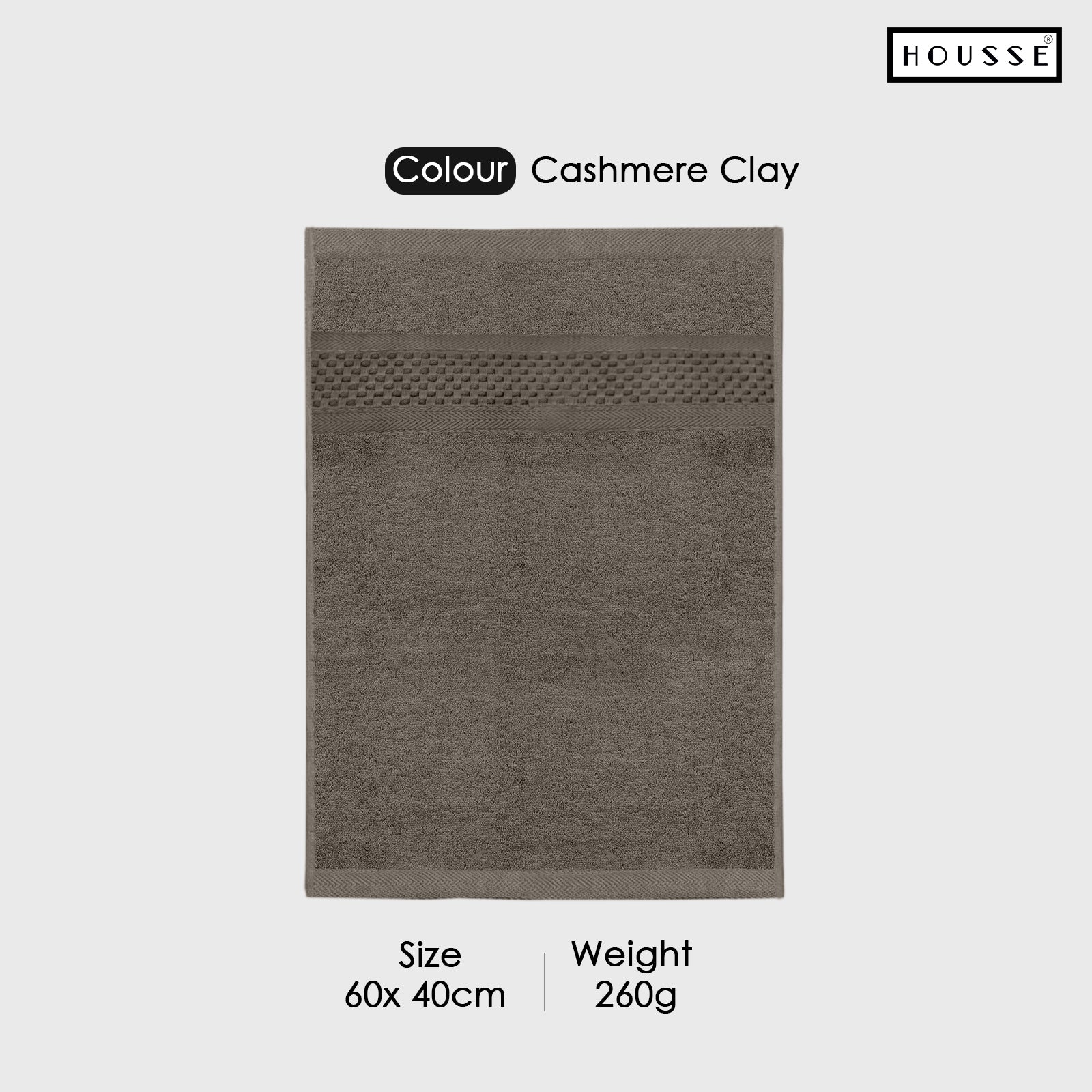 HOUSSE Nexora Cotton Towels | Quick Absorption & Faster Drying Towel | 600 GSM | Cotton Towel for Men/Women | Urban Comfort
