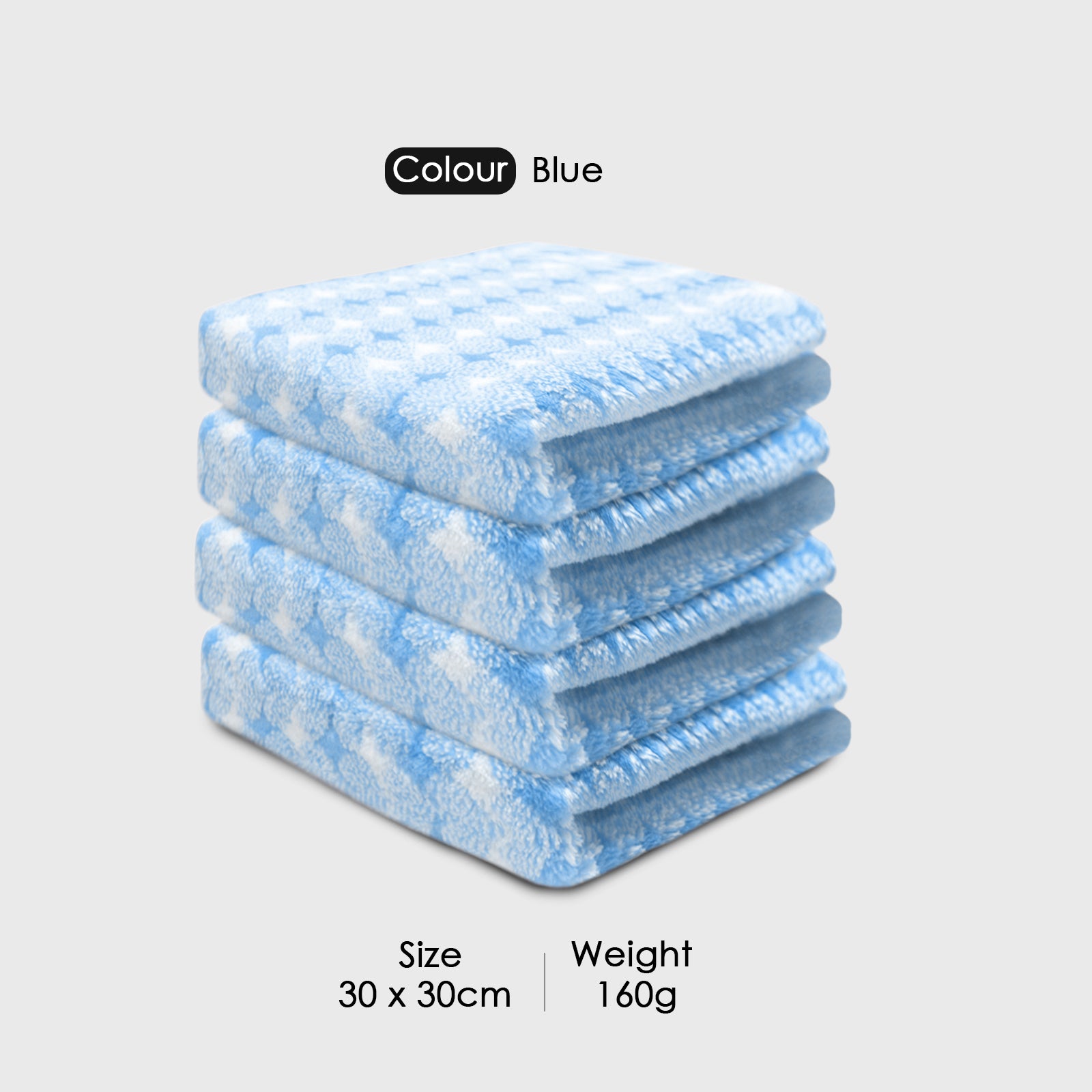 HOUSSE Microfiber Eden Hand Towels Ideal for Women & Men |Soft Touch |Lint Free | Fast Dry Towels| Travel-Friendly | Best Use for Gym, Yoga, Spa, Pool, Hotels, Beach 360 GSM (Combo, 40x60)