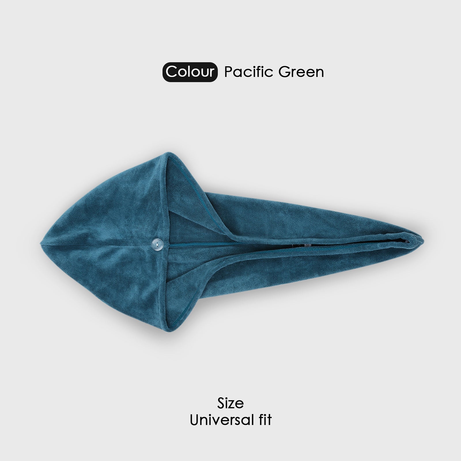 HOUSSE Microfibre Head Towels | 400 GSM High Absorbent Hair Wrap with Adjustable Buttons for Girls | Super Soft & Quick Dry Wrap Towel for Hairs | Set of 2 | 25x65 cm (Desert Sand & Rose Taupe)