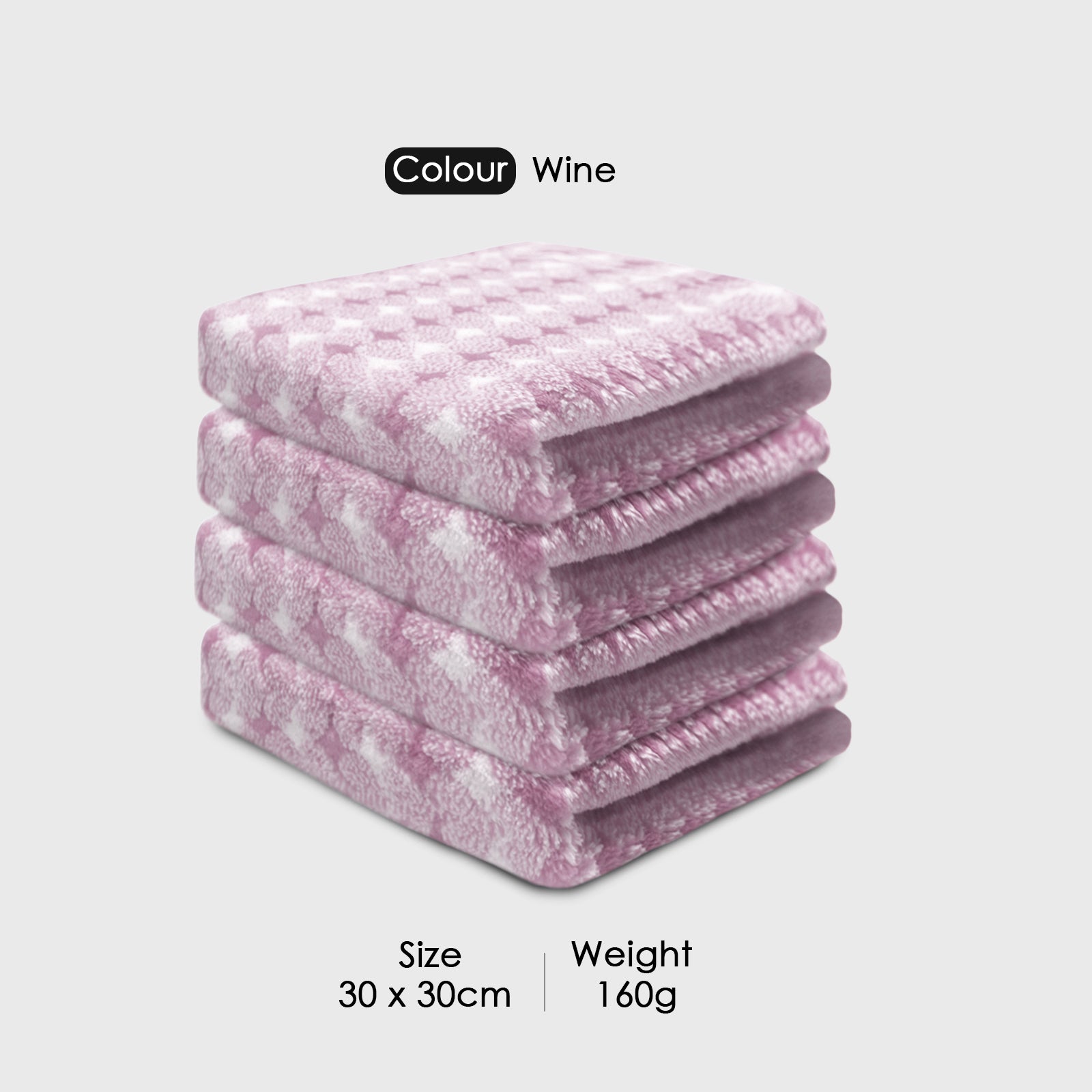 HOUSSE Microfiber Eden Hand Towels Ideal for Women & Men |Soft Touch |Lint Free | Fast Dry Towels| Travel-Friendly | Best Use for Gym, Yoga, Spa, Pool, Hotels, Beach 360 GSM (Combo, 40x60)