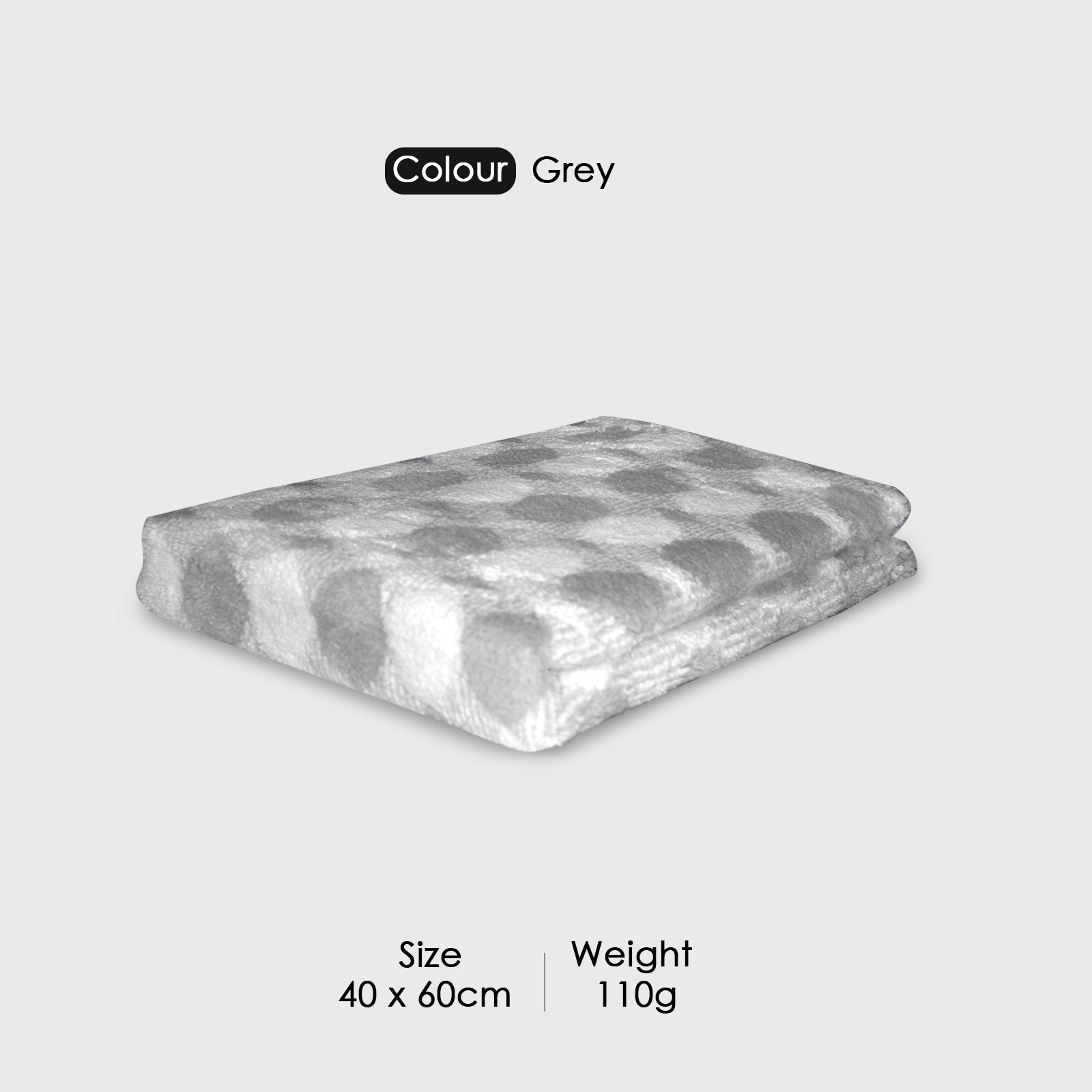 HOUSSE Ember Face & Hand Towel for Women & Men | Quick Dry | Ultra Absorbent |Perfect for Bathroom |Sports | Travel | Beach | Fitness | 360 GSM