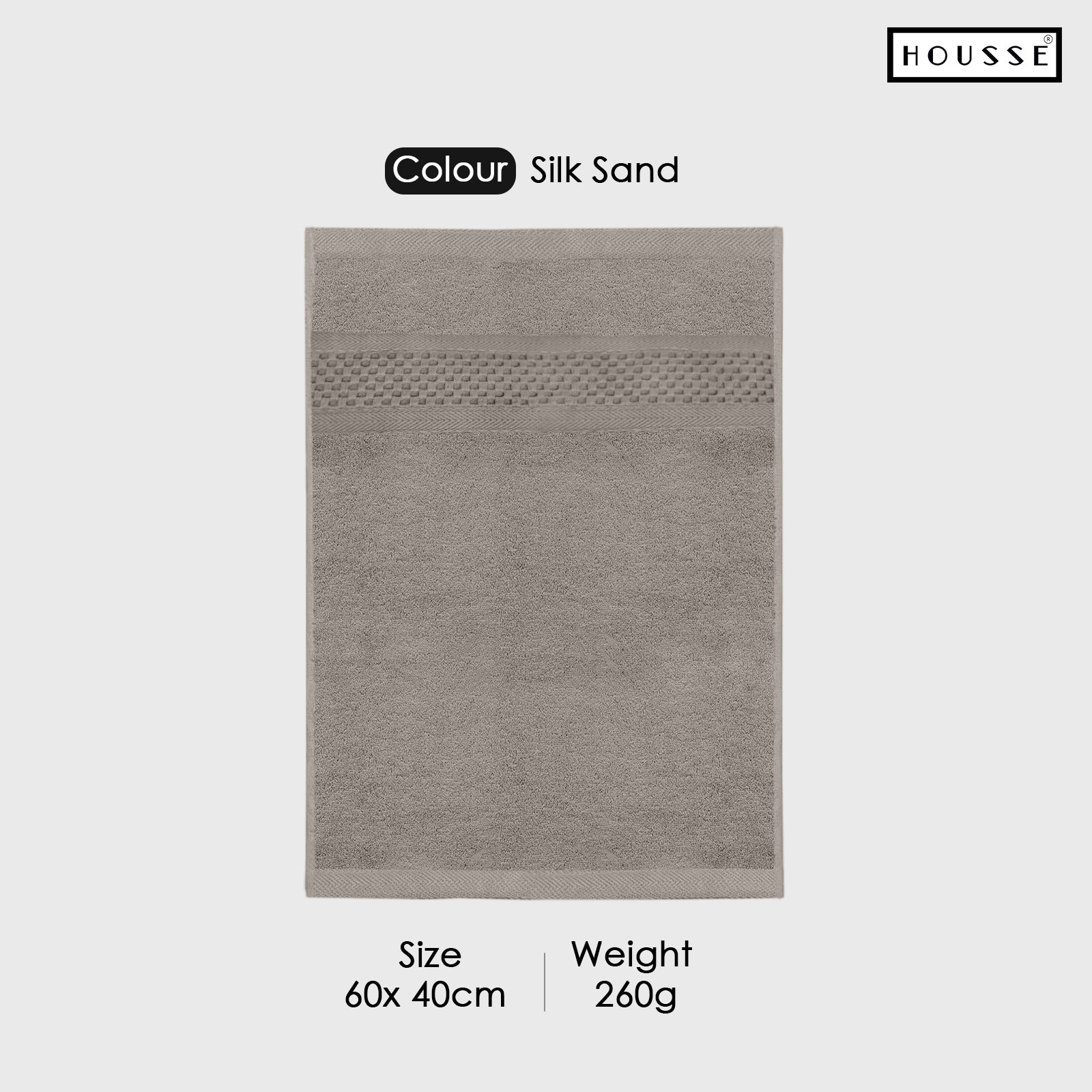 HOUSSE Nexora Cotton Towels | Quick Absorption & Faster Drying Towel | 600 GSM | Cotton Towel for Men/Women | Urban Comfort