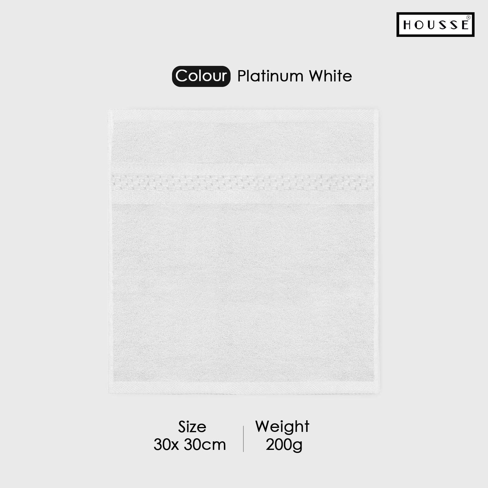HOUSSE Nexora Cotton Towels | Quick Absorption & Faster Drying Towel | 600 GSM | Cotton Towel for Men/Women | Urban Comfort