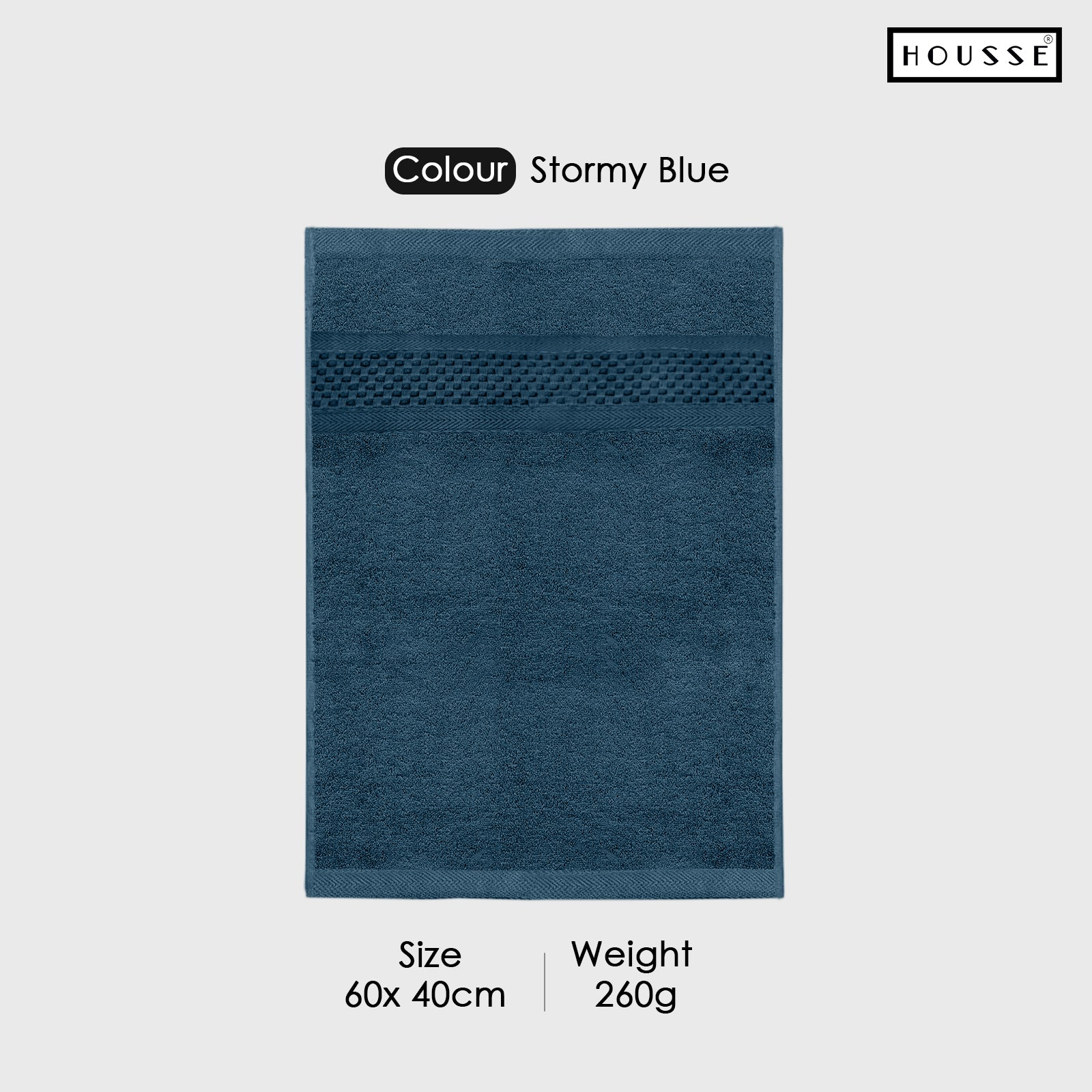 HOUSSE Nexora Cotton Towels | Quick Absorption & Faster Drying Towel | 600 GSM | Cotton Towel for Men/Women | Urban Comfort