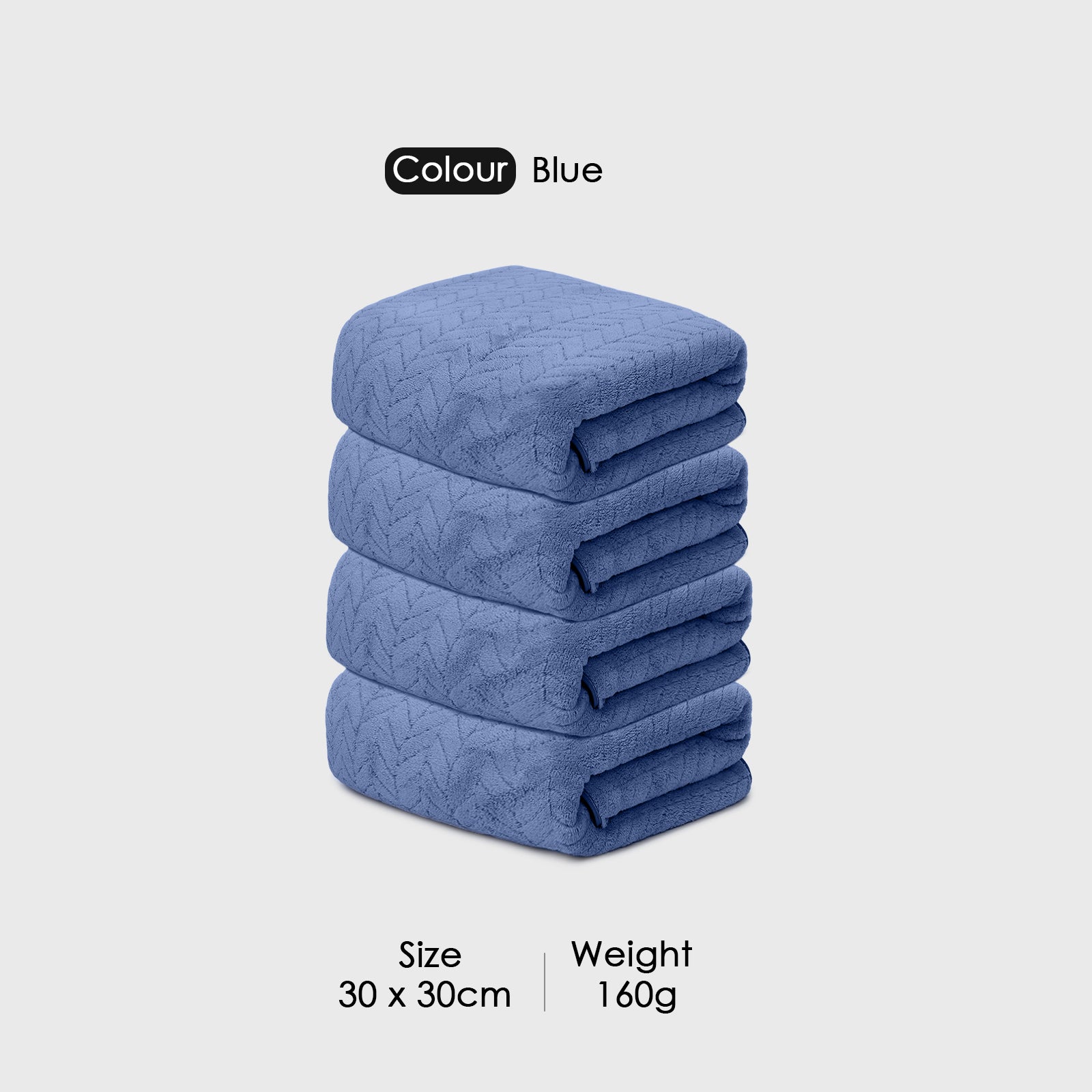HOUSSE Microfiber Nova Face Towels for Women & Men | Ultra Soft | Super Absorbent Towels for Gym, Yoga, Beach Daiily USe |