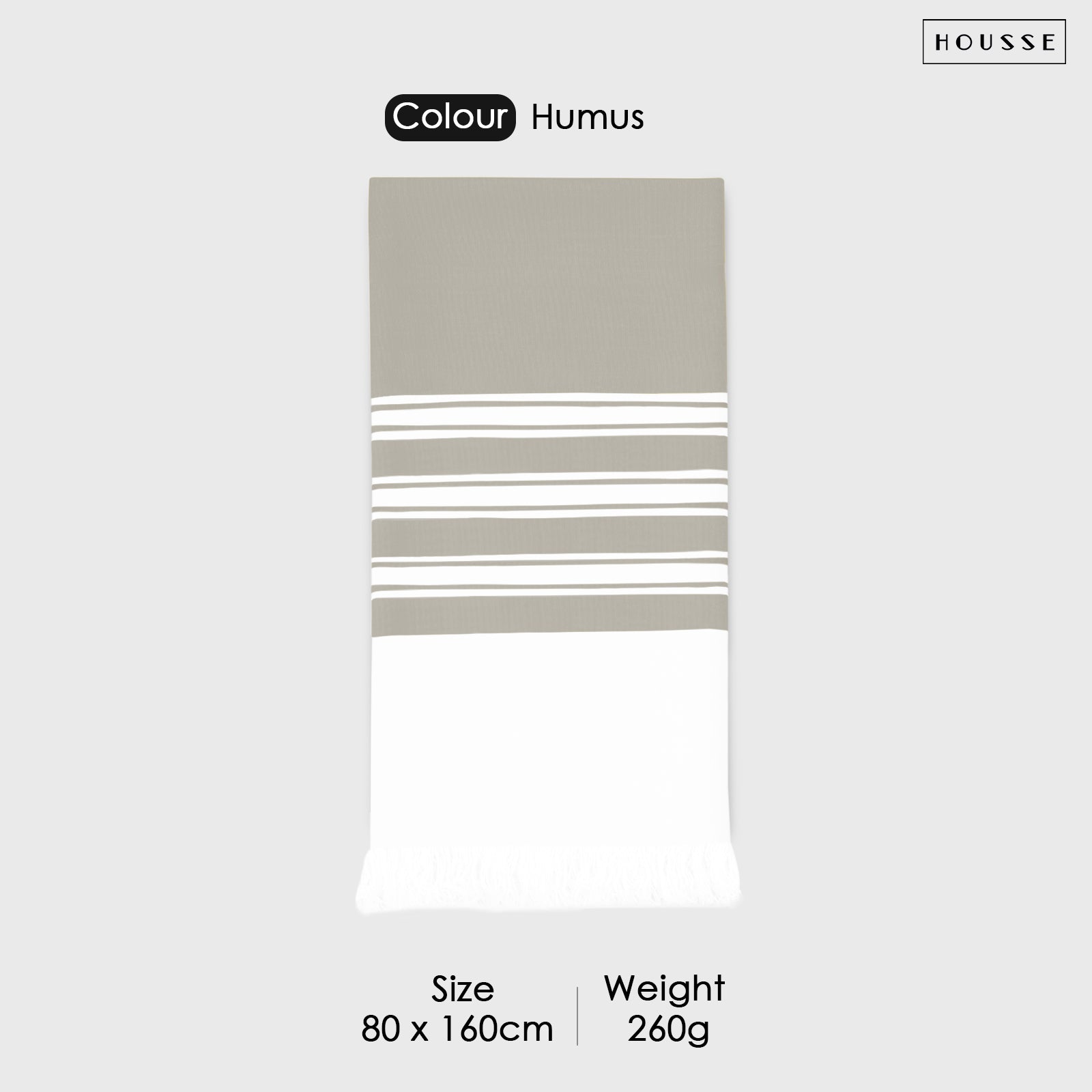 HOUSSE Bold Stripe 100% Bamboo Extra Large Bath Towel | Ultra Soft, Absorbent, Light Weight, & Quick Dry Towel for Bath, Travel, Gym, Beach, Pool, and Yoga | 80 X 160 cms
