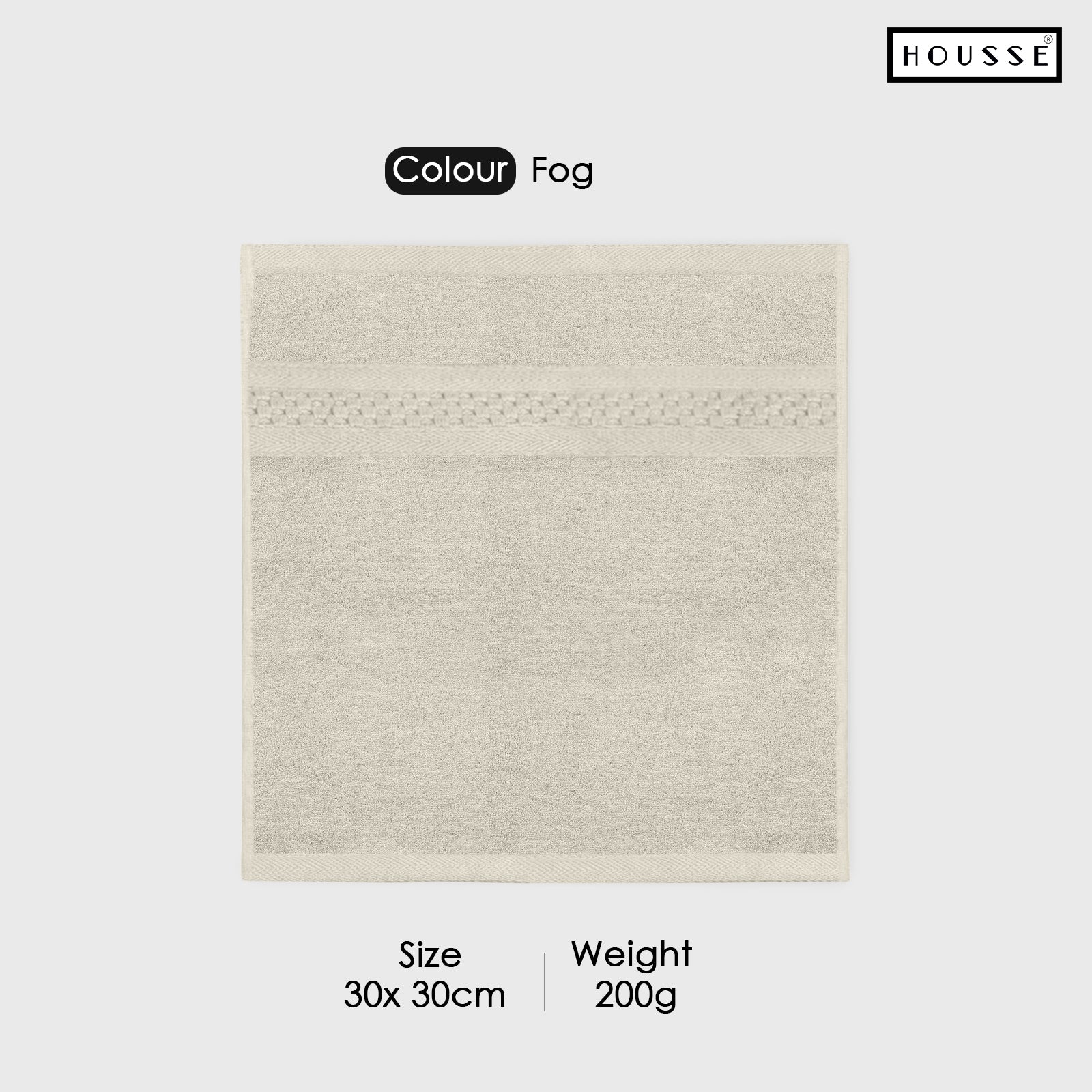 HOUSSE Nexora Cotton Towels | Quick Absorption & Faster Drying Towel | 600 GSM | Cotton Towel for Men/Women | Urban Comfort