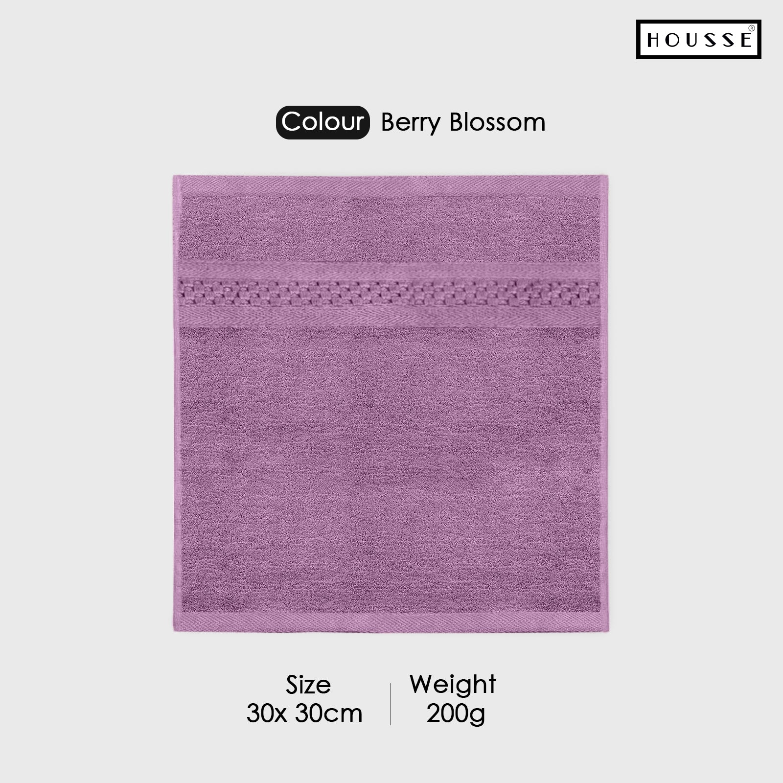 HOUSSE Nexora Cotton Towels | Quick Absorption & Faster Drying Towel | 600 GSM | Cotton Towel for Men/Women | Urban Comfort