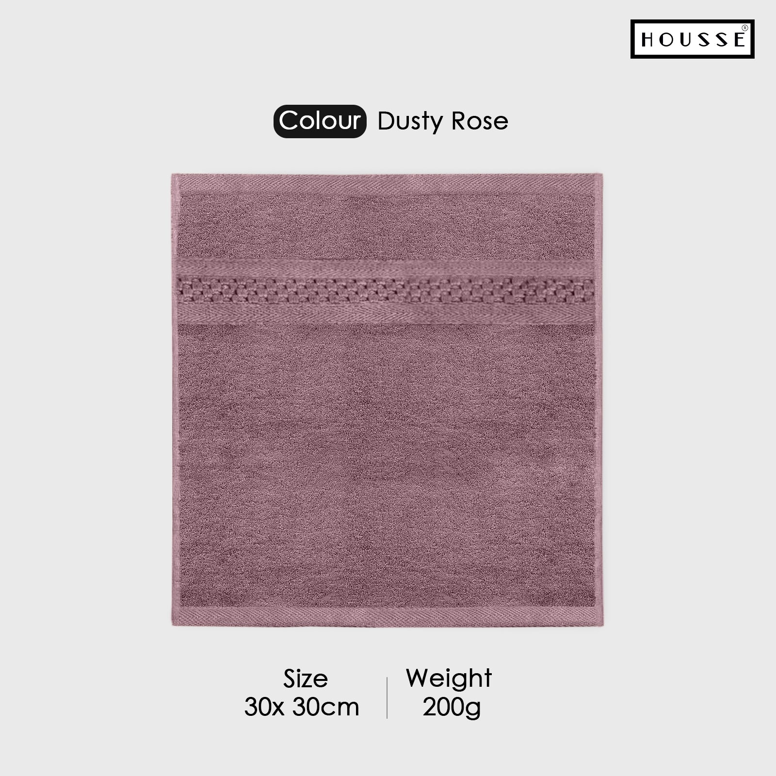 HOUSSE Nexora Cotton Towels | Quick Absorption & Faster Drying Towel | 600 GSM | Cotton Towel for Men/Women | Urban Comfort
