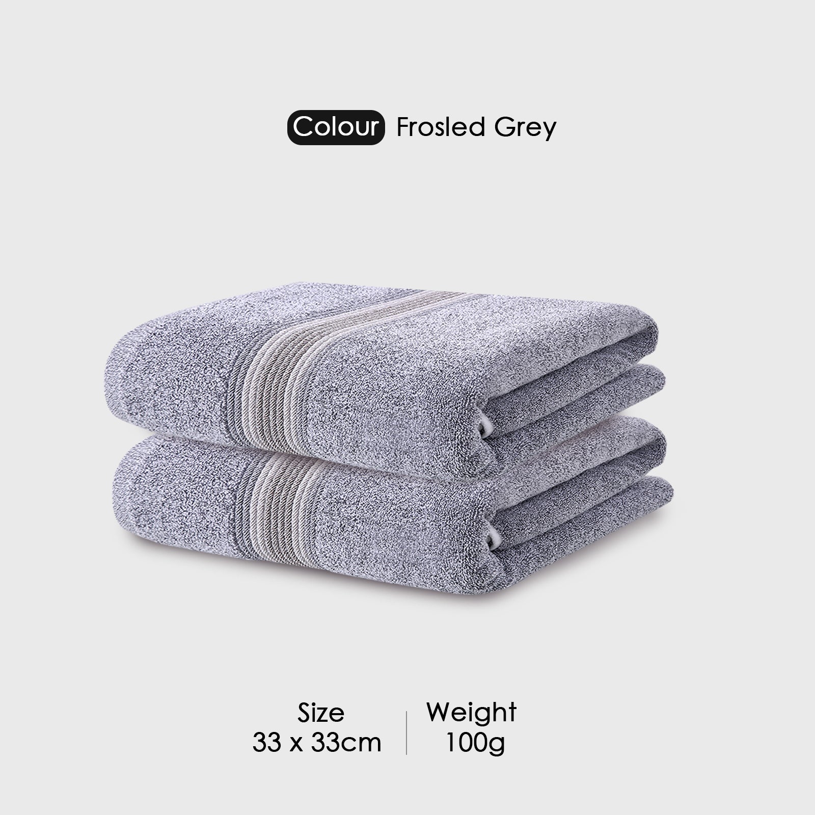 HOUSSE Essentia Bamboo & Cotton Towel Combo Set, 550 GSM – Ultra-Soft, Highly Absorbent & Quick-Drying – Eco-Friendly Luxury Bath, Hand & Face Towels