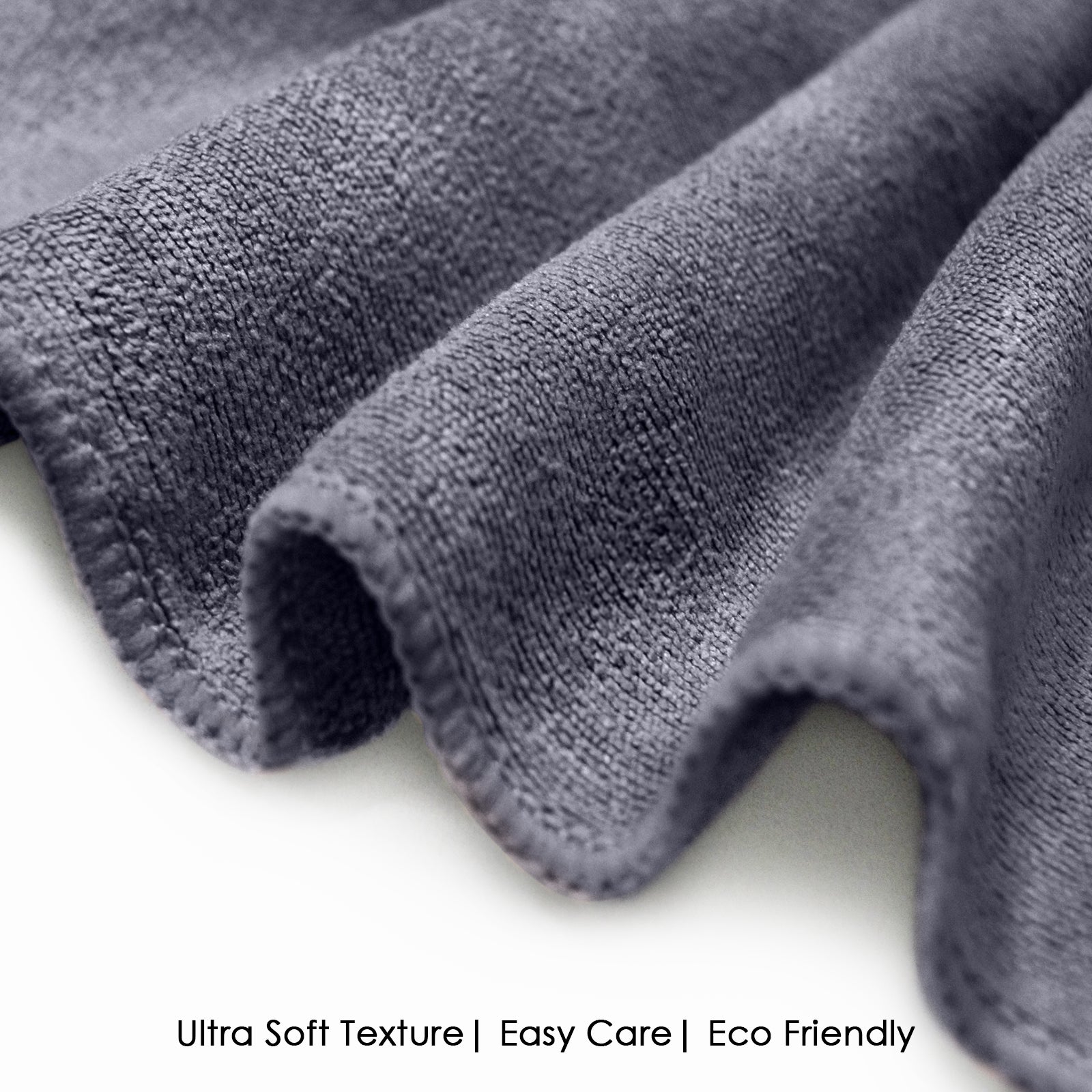 HOUSSE Microfiber Face Towels | Ultra Absorbent, Odour-Free, Quick Dry 450 GSM Face Towel for Home, Gym, Travel, Running and Personal Use | 30x30 cm | Set of 4 in One Colour (Indian Teal, Pack of 4)