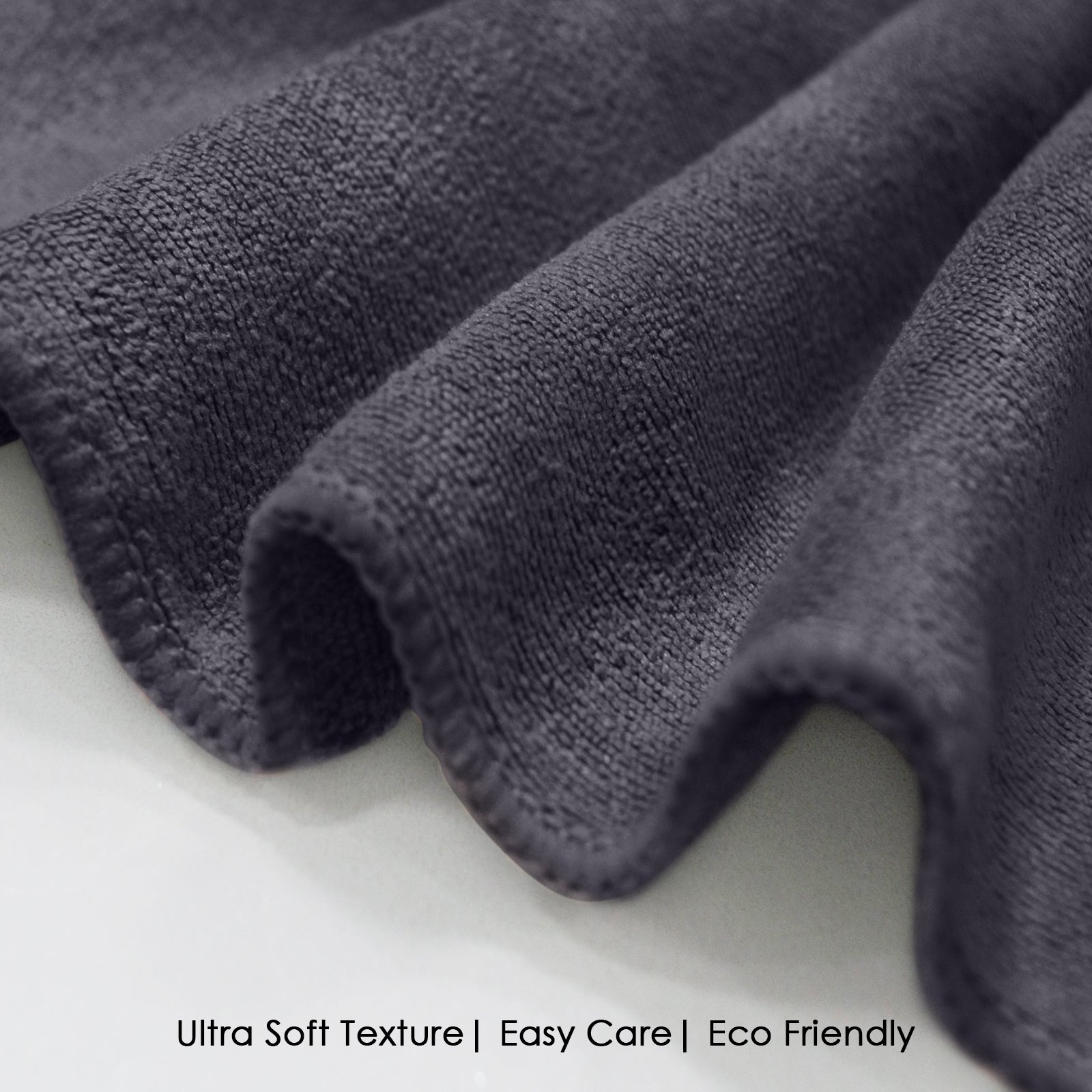 HOUSSE Microfiber Face Towels | Ultra Absorbent, Odour-Free, Quick Dry 450 GSM Face Towel for Home, Gym, Travel, Running and Personal Use | 30x30 cm | Set of 4 in One Colour (Indian Teal, Pack of 4)