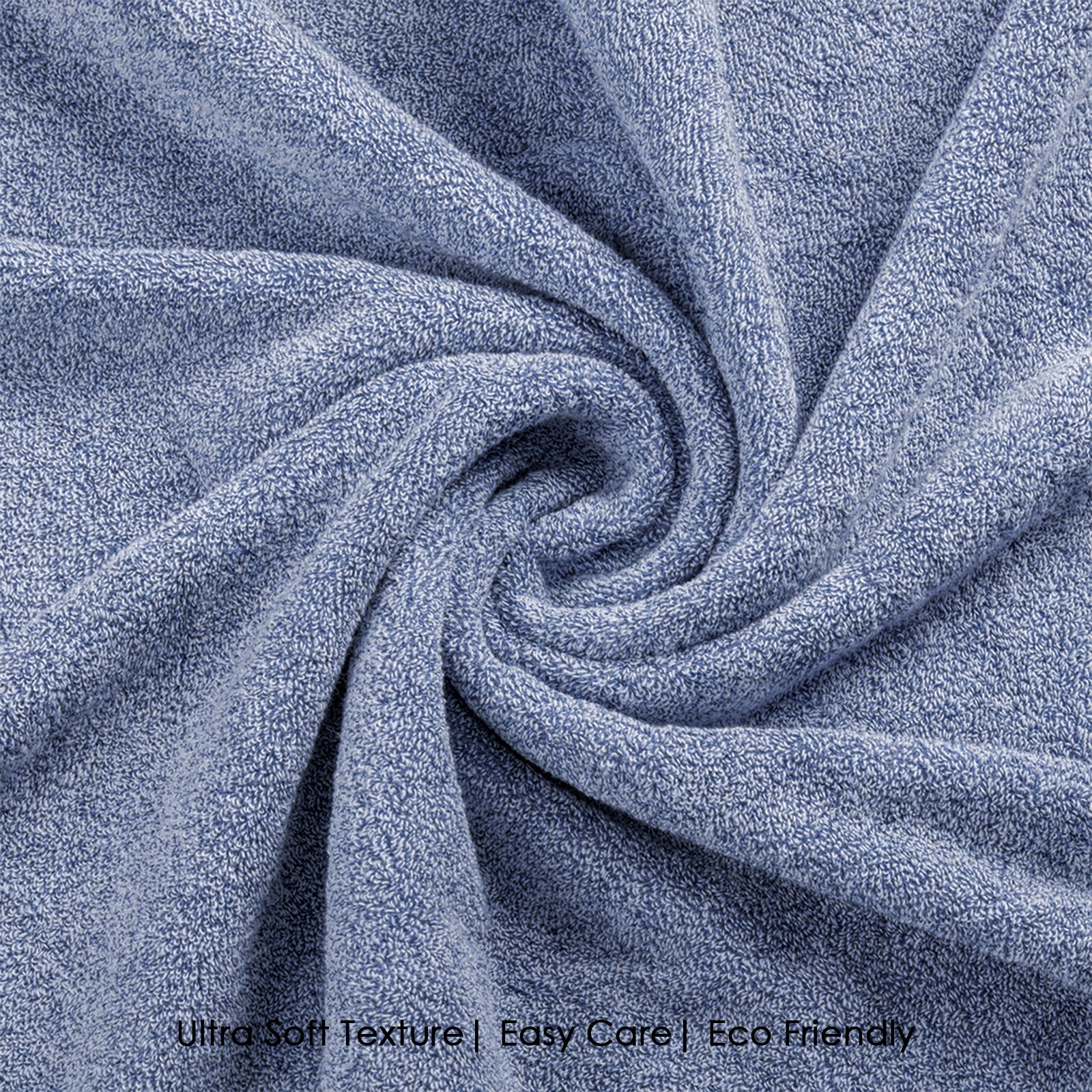 HOUSSE Essentia Bamboo & Cotton Towel Combo Set, 550 GSM – Ultra-Soft, Highly Absorbent & Quick-Drying – Eco-Friendly Luxury Bath, Hand & Face Towels