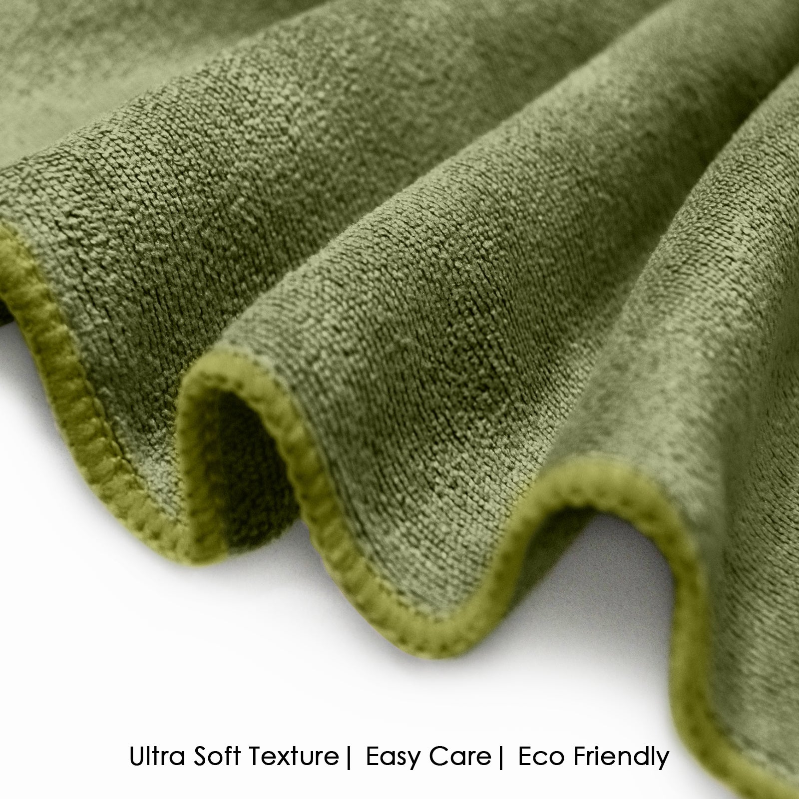 HOUSSE Microfiber Face Towels | Ultra Absorbent, Odour-Free, Quick Dry 450 GSM Face Towel for Home, Gym, Travel, Running and Personal Use | 30x30 cm | Set of 4 in One Colour (Indian Teal, Pack of 4)