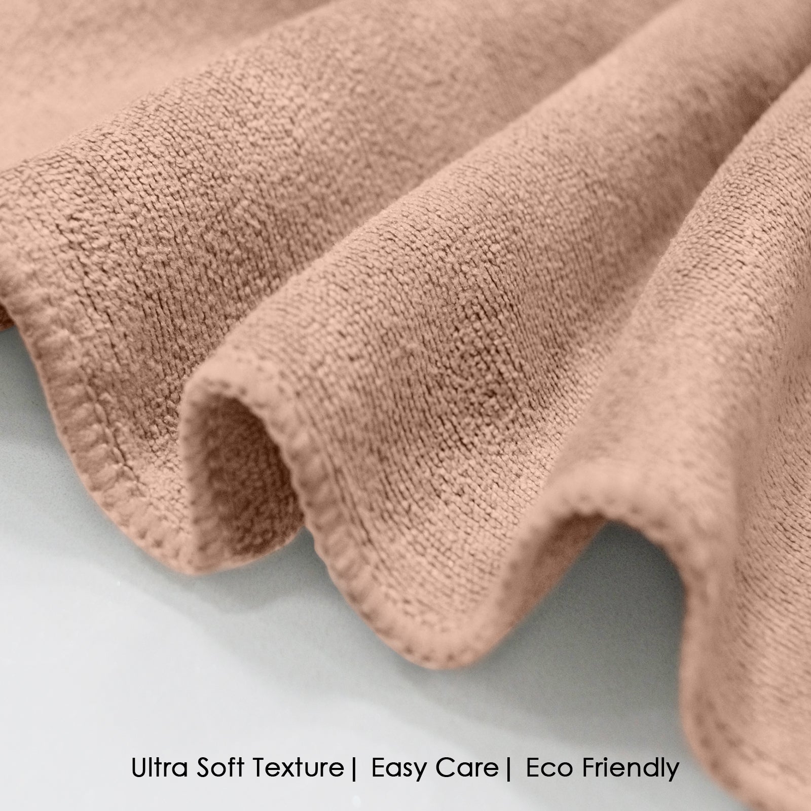 HOUSSE Microfiber Face Towels | Ultra Absorbent, Odour-Free, Quick Dry 450 GSM Face Towel for Home, Gym, Travel, Running and Personal Use | 30x30 cm | Set of 4 in One Colour (Indian Teal, Pack of 4)