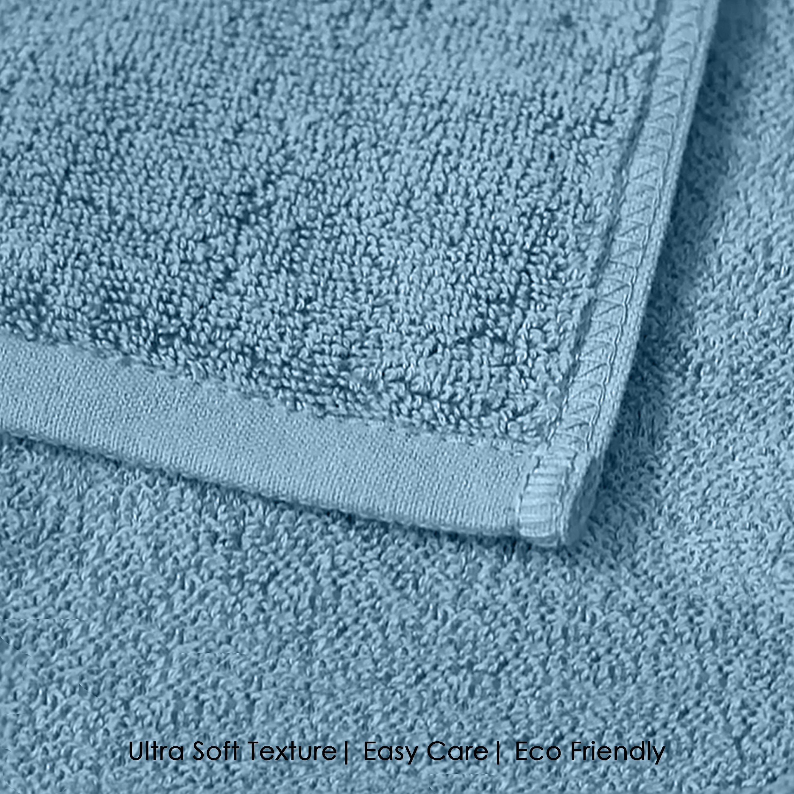 HOUSSE Haven Luxury Bamboo Zero-Twist Hand and Bath Towels – 600 GSM, Ultra-Soft, Eco-Friendly & Highly Absorbent – Organic Bamboo Hotel & Spa Hand Towel Set