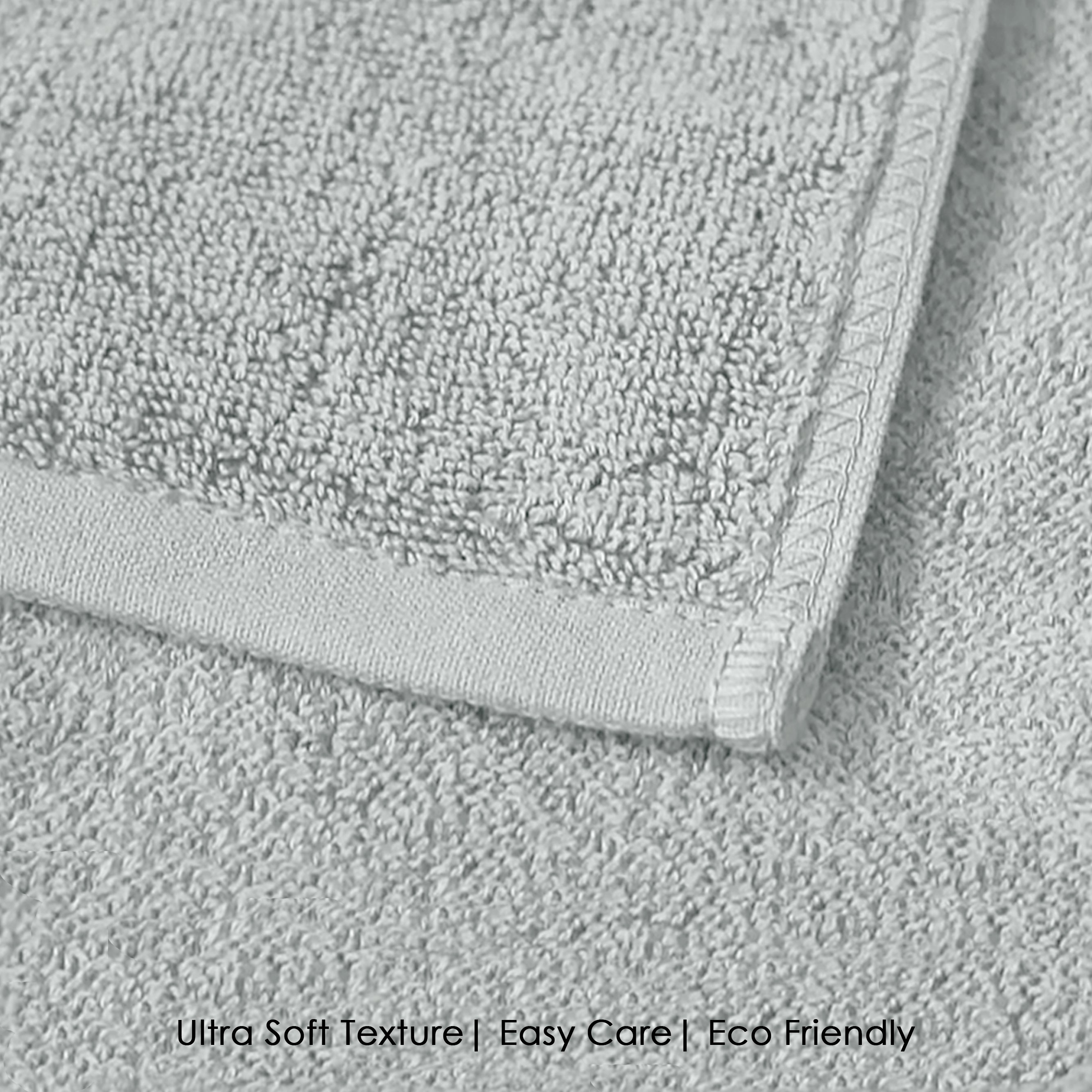 HOUSSE Haven Luxury Bamboo Zero-Twist Hand and Bath Towels – 600 GSM, Ultra-Soft, Eco-Friendly & Highly Absorbent – Organic Bamboo Hotel & Spa Hand Towel Set