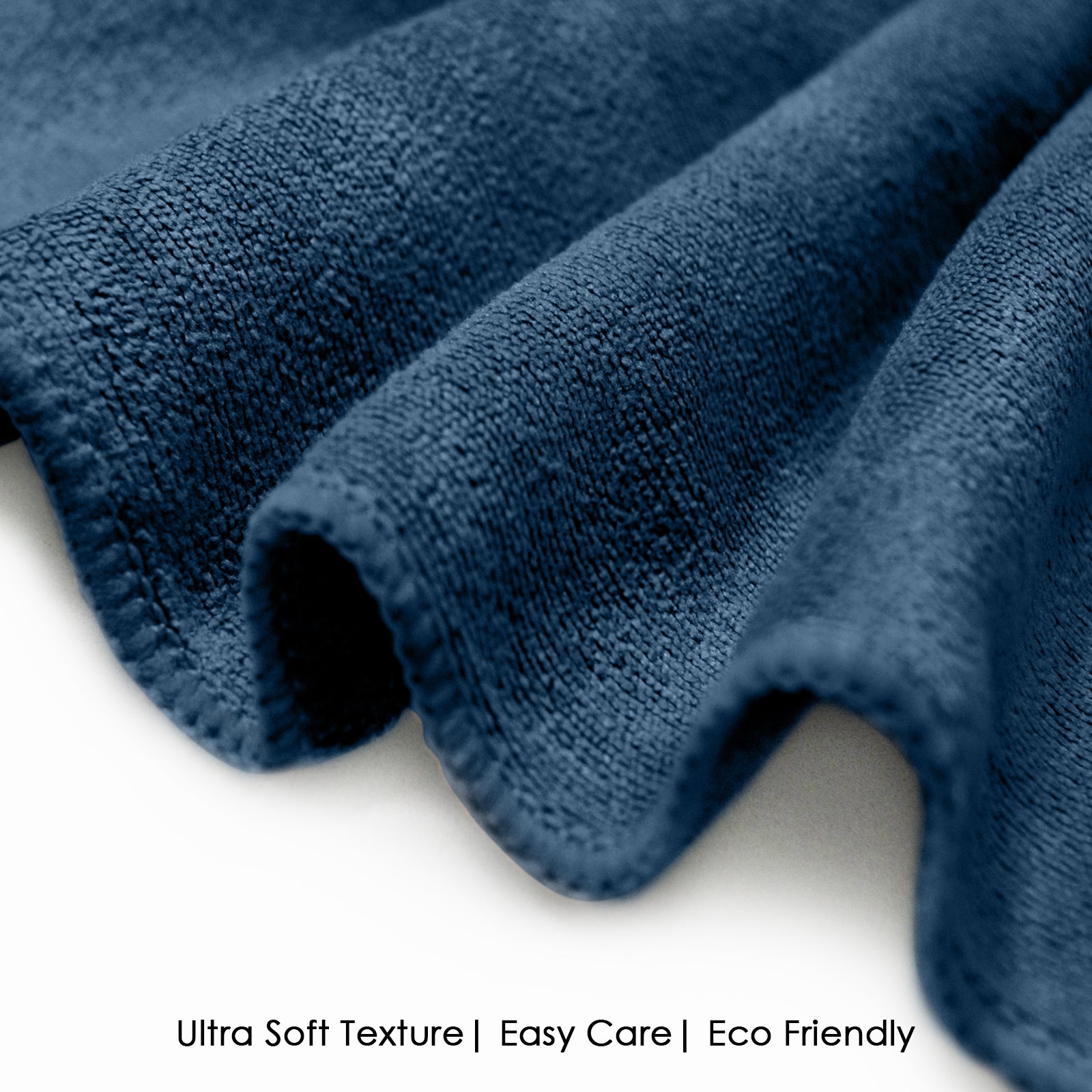 HOUSSE Microfiber Face Towels | Ultra Absorbent, Odour-Free, Quick Dry 450 GSM Face Towel for Home, Gym, Travel, Running and Personal Use | 30x30 cm | Set of 4 in One Colour (Indian Teal, Pack of 4)