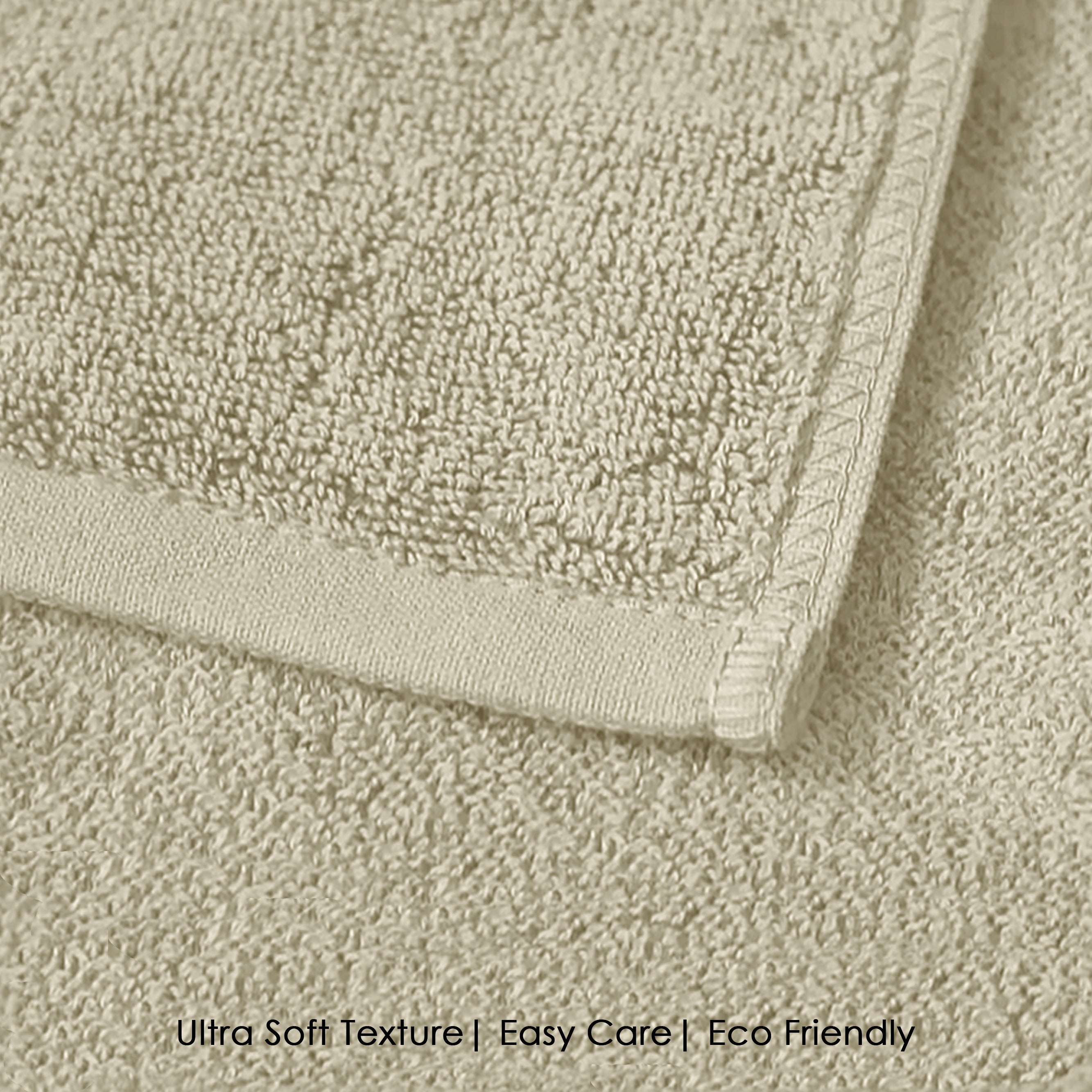 HOUSSE Haven Luxury Bamboo Zero-Twist Hand and Bath Towels – 600 GSM, Ultra-Soft, Eco-Friendly & Highly Absorbent – Organic Bamboo Hotel & Spa Hand Towel Set
