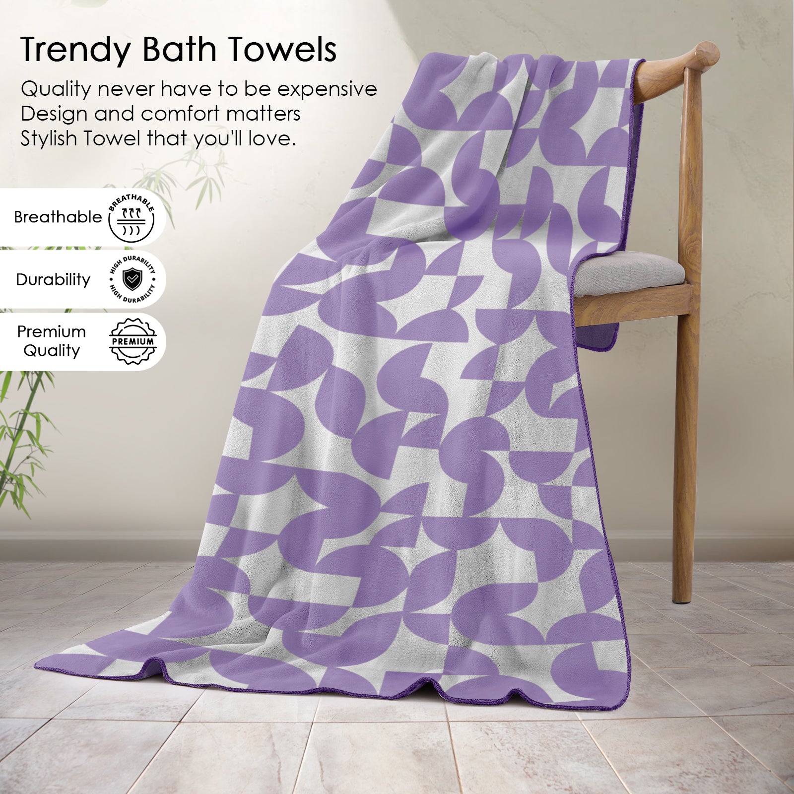 Dual Tone 480 GSM Reversible Microfiber Towel Set