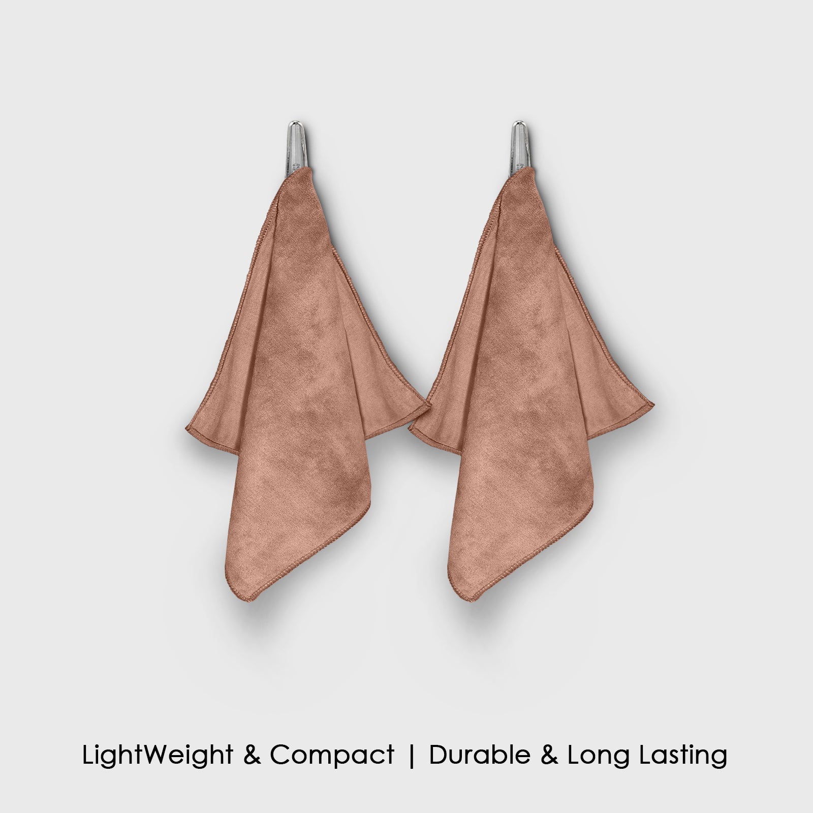 HOUSSE Microfiber Face Towels | Ultra Absorbent, Odour-Free, Quick Dry 450 GSM Face Towel for Home, Gym, Travel, Running and Personal Use | 30x30 cm | Set of 4 in One Colour (Indian Teal, Pack of 4)