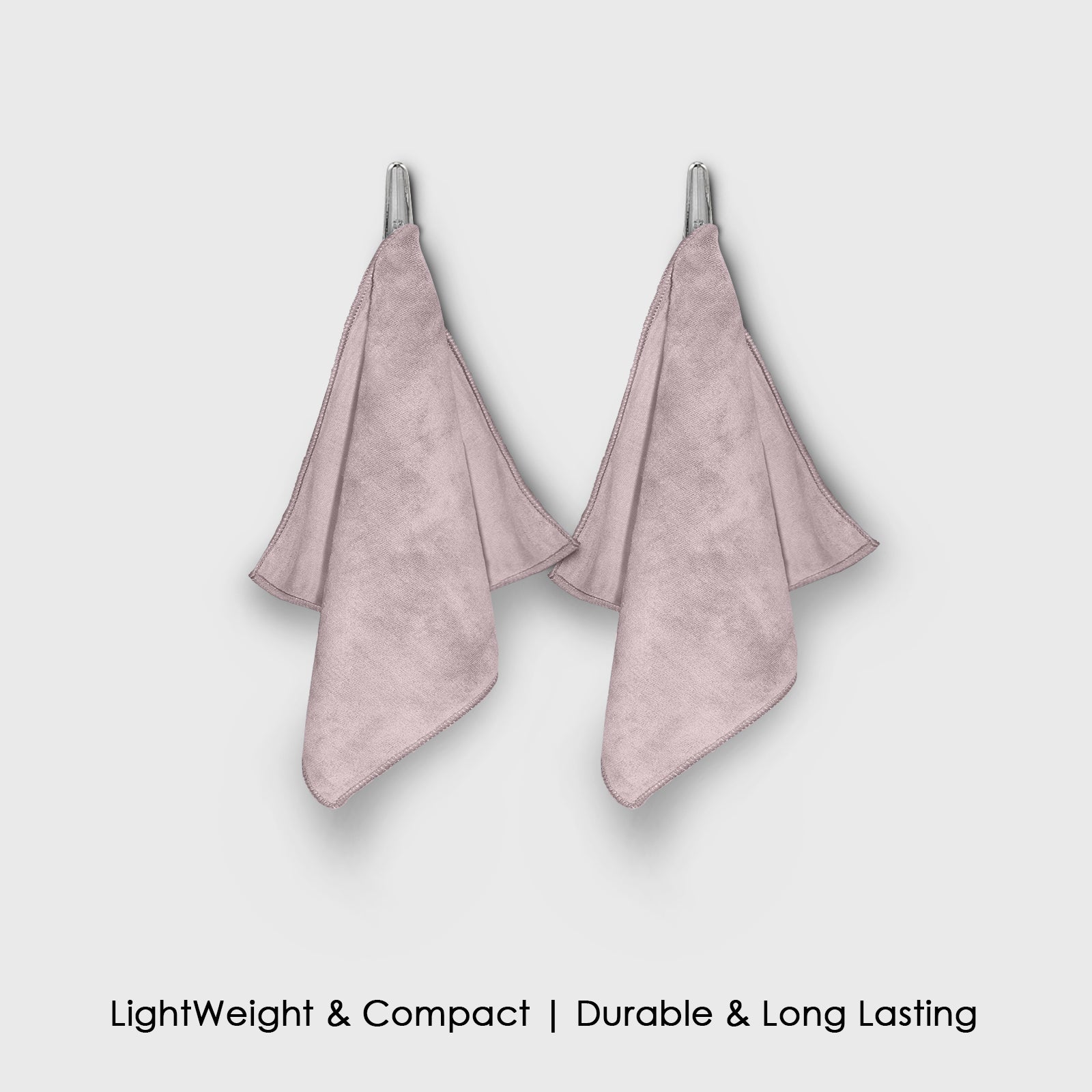 HOUSSE Microfiber Face Towels | Ultra Absorbent, Odour-Free, Quick Dry 450 GSM Face Towel for Home, Gym, Travel, Running and Personal Use | 30x30 cm | Set of 4 in One Colour (Indian Teal, Pack of 4)