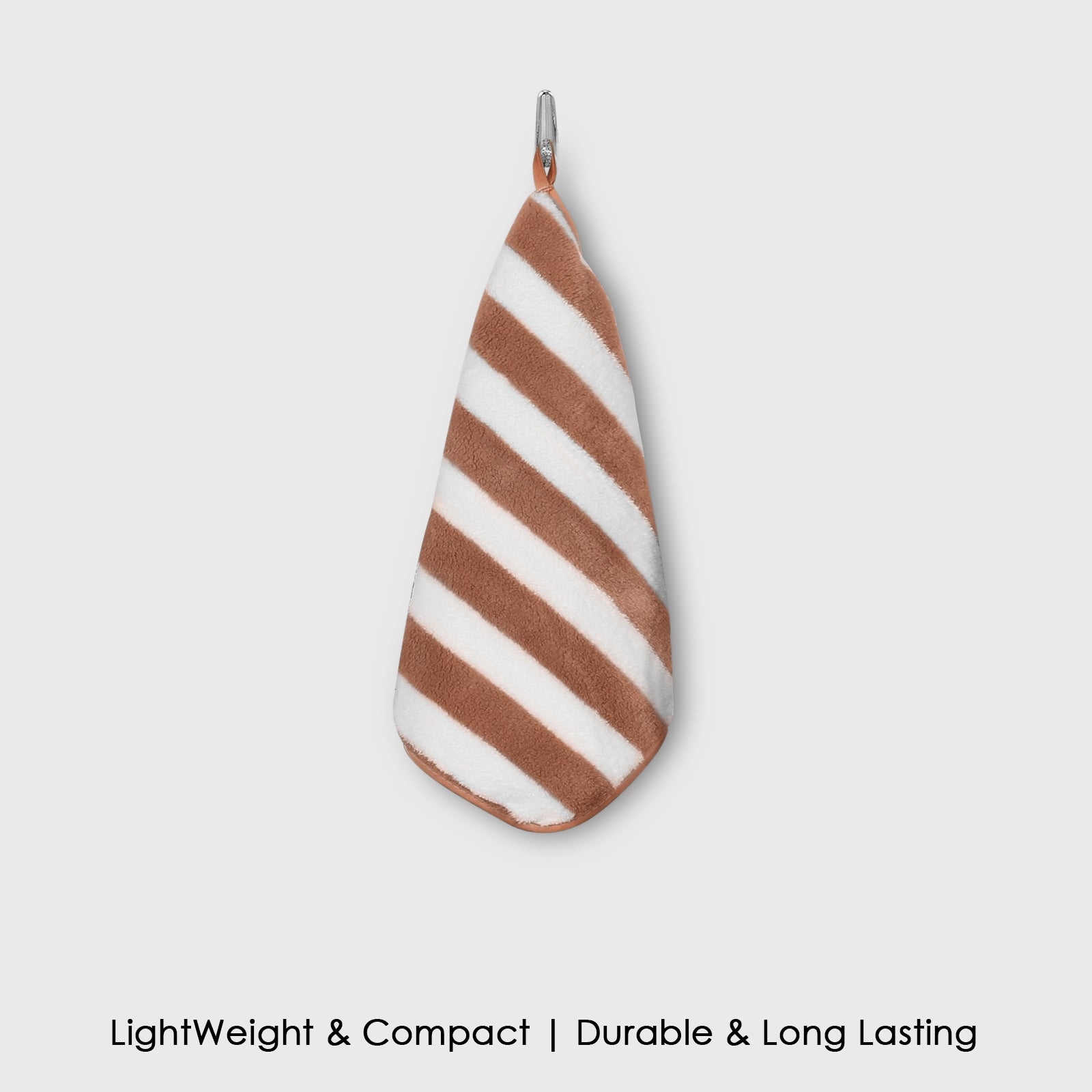 HOUSSE Microfiber Blaze Hand Towel for Women & Men | Quick Dry | Ultra Absorbent |Perfect for Bathroom |Sports | Travel | Ideal for Workout | Spa| Beach | Fitness | 360 GSM (Grey, 40x60)