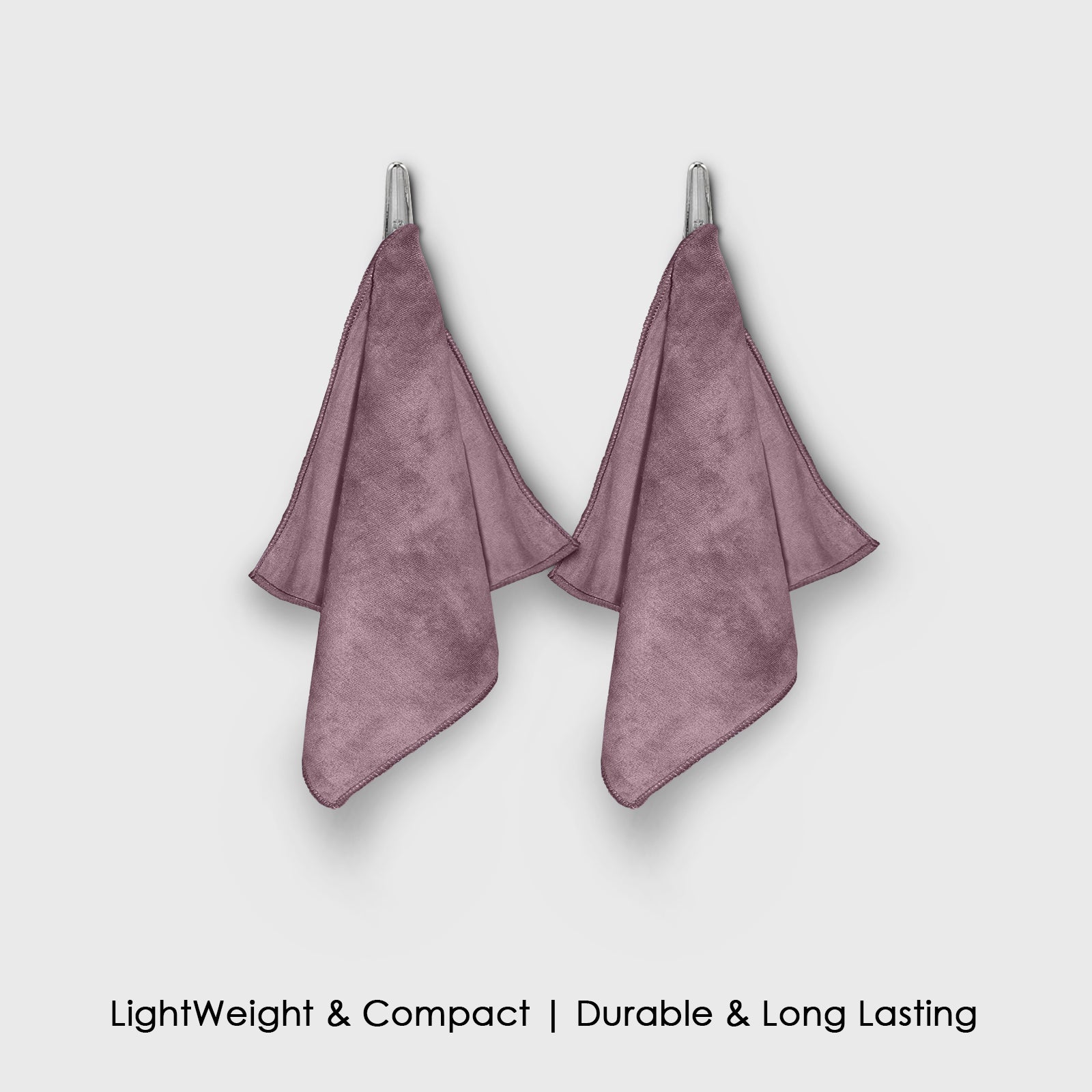 HOUSSE Microfiber Face Towels | Ultra Absorbent, Odour-Free, Quick Dry 450 GSM Face Towel for Home, Gym, Travel, Running and Personal Use | 30x30 cm | Set of 4 in One Colour (Indian Teal, Pack of 4)