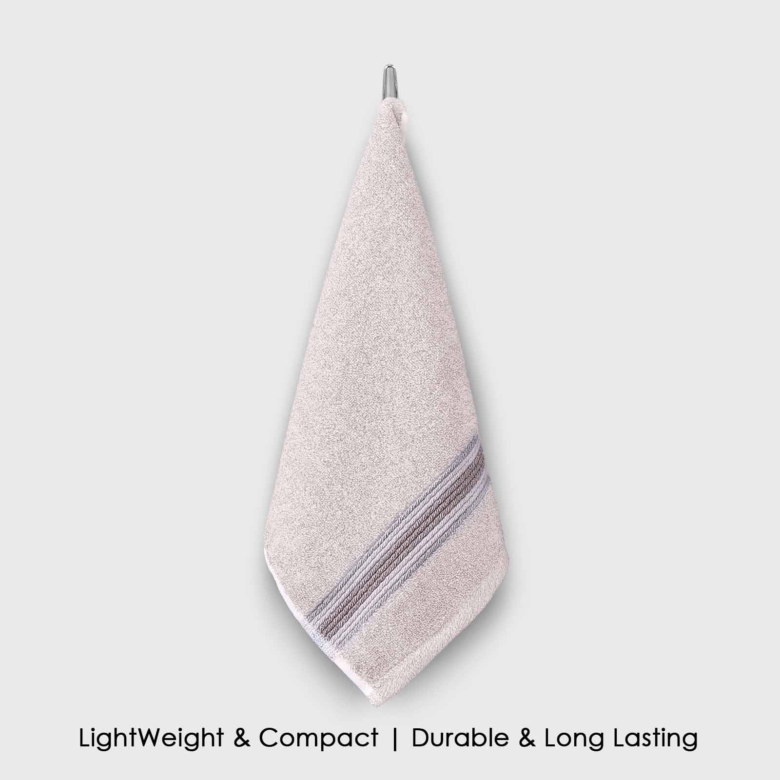 HOUSSE Essentia Bamboo & Cotton Towel Combo Set, 550 GSM – Ultra-Soft, Highly Absorbent & Quick-Drying – Eco-Friendly Luxury Bath, Hand & Face Towels