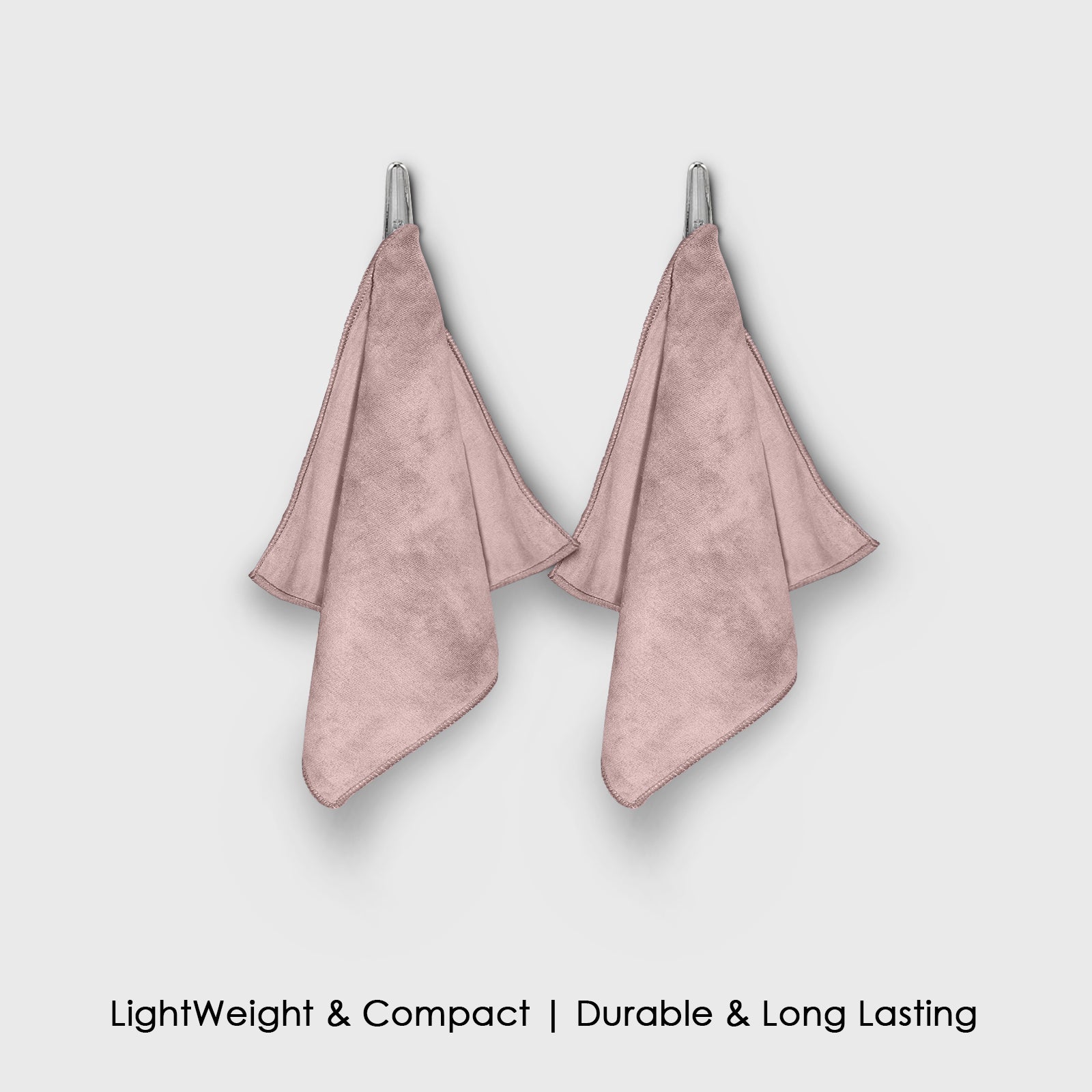 HOUSSE Microfiber Face Towels | Ultra Absorbent, Odour-Free, Quick Dry 450 GSM Face Towel for Home, Gym, Travel, Running and Personal Use | 30x30 cm | Set of 4 in One Colour (Indian Teal, Pack of 4)