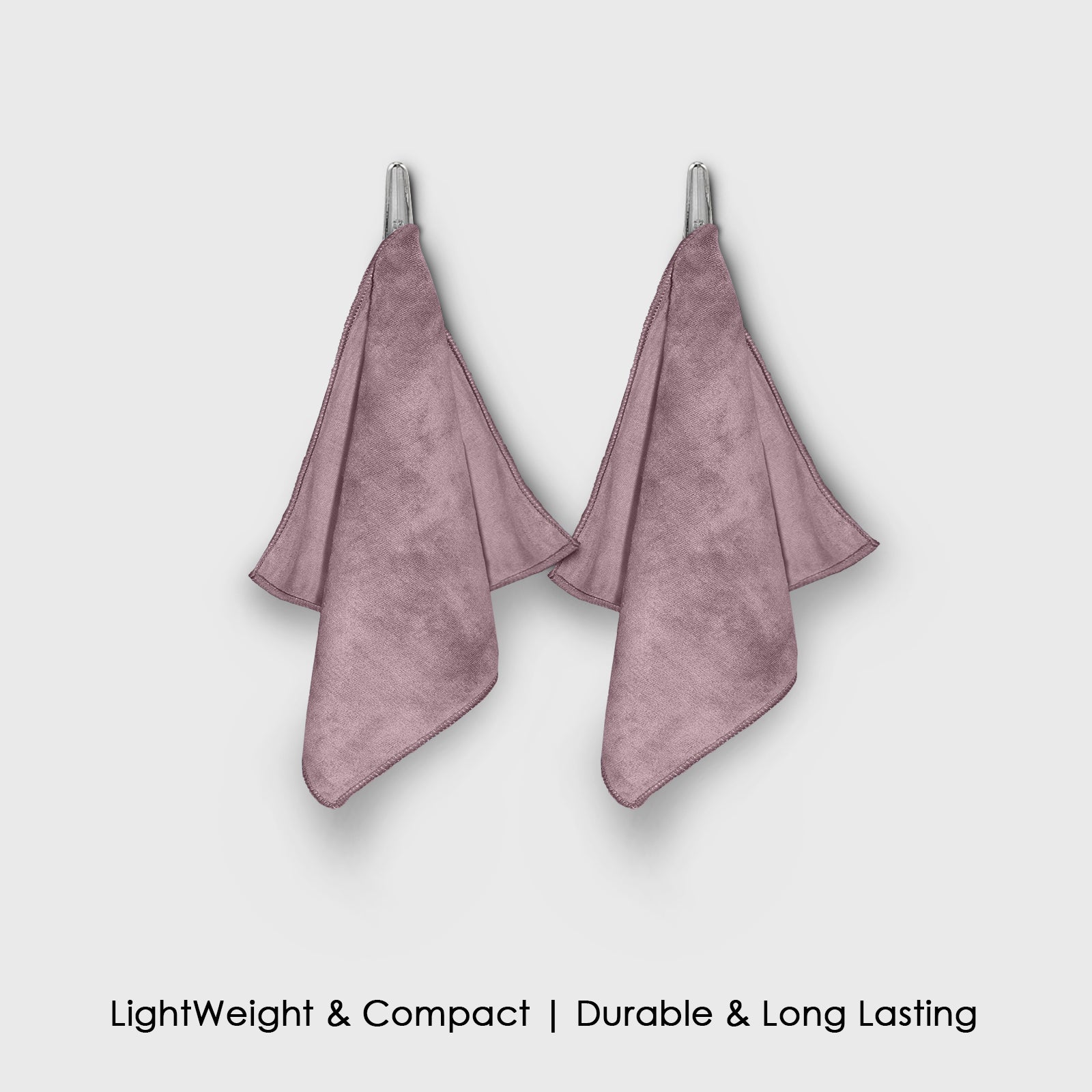 HOUSSE Microfiber Face Towels | Ultra Absorbent, Odour-Free, Quick Dry 450 GSM Face Towel for Home, Gym, Travel, Running and Personal Use | 30x30 cm | Set of 4 in One Colour (Indian Teal, Pack of 4)