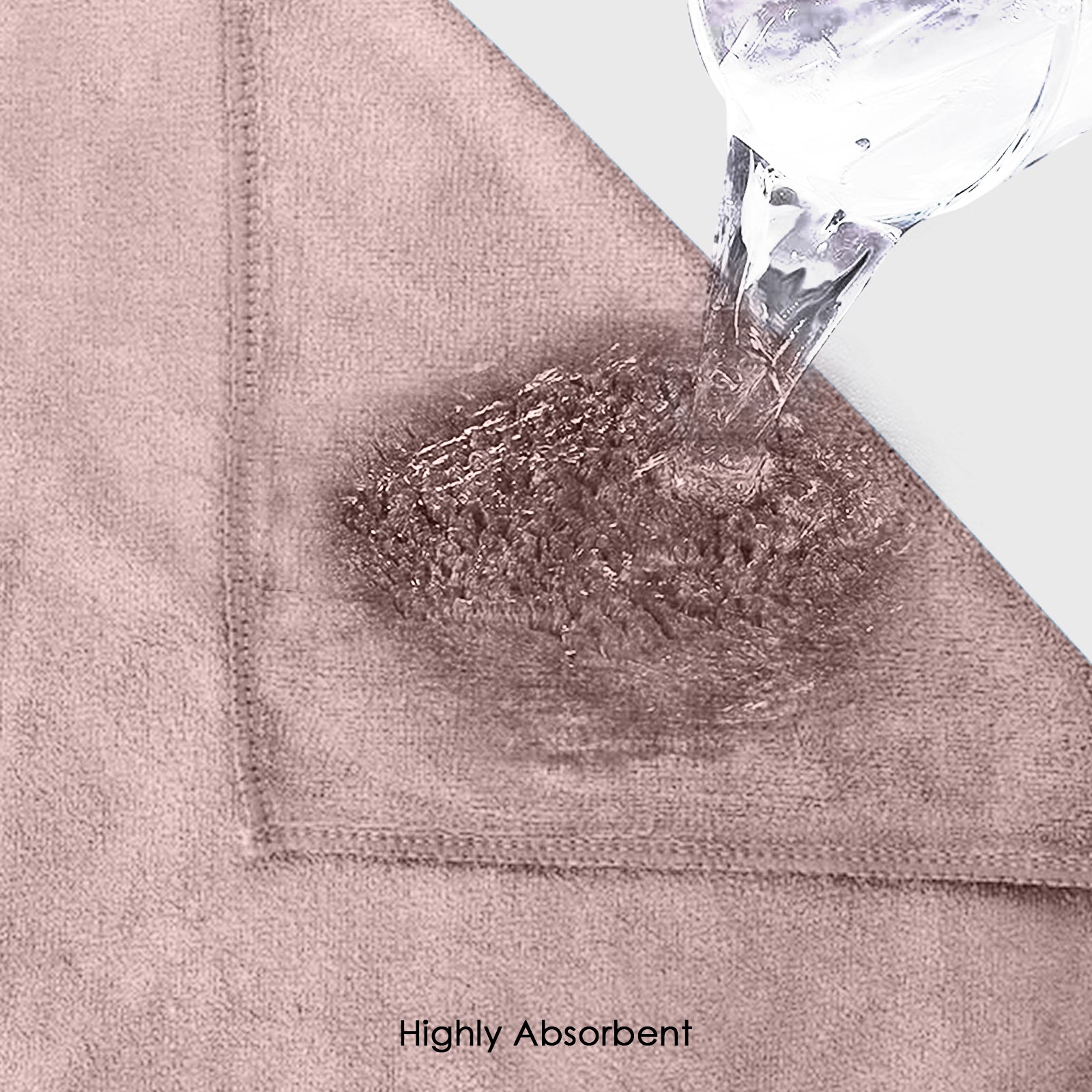 HOUSSE Microfiber Face Towels | Ultra Absorbent, Odour-Free, Quick Dry 450 GSM Face Towel for Home, Gym, Travel, Running and Personal Use | 30x30 cm | Set of 4 in One Colour (Indian Teal, Pack of 4)