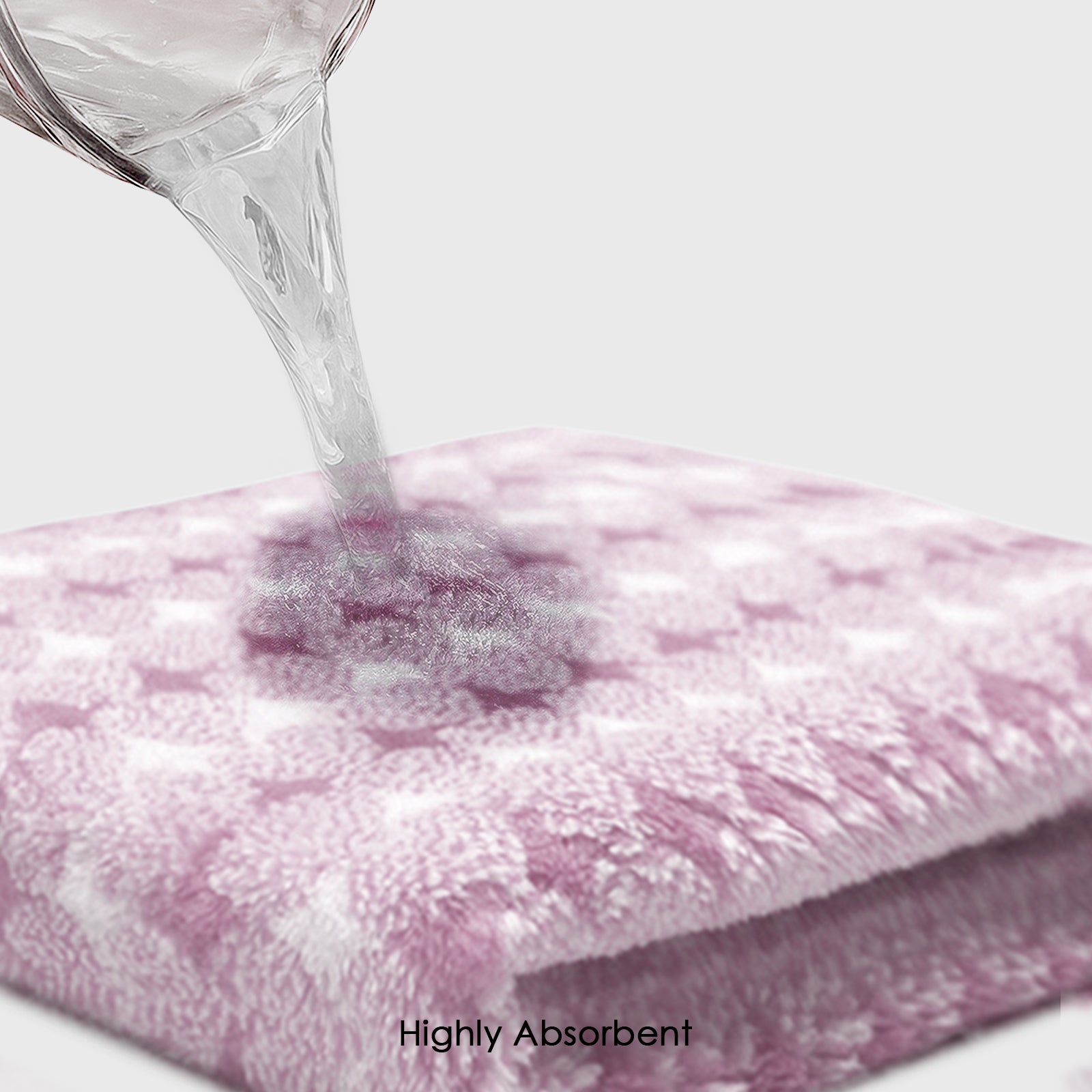 HOUSSE Microfiber Eden Hand Towels Ideal for Women & Men |Soft Touch |Lint Free | Fast Dry Towels| Travel-Friendly | Best Use for Gym, Yoga, Spa, Pool, Hotels, Beach 360 GSM (Combo, 40x60)
