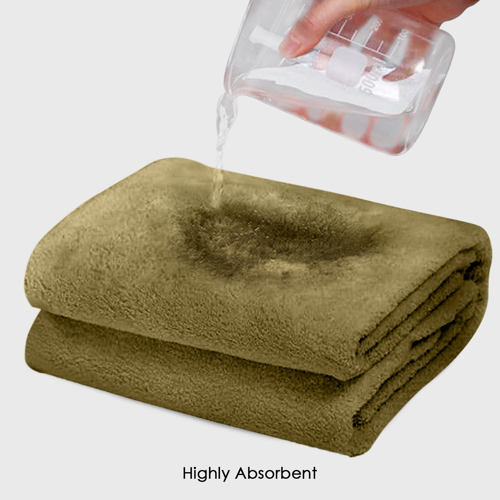 HOUSSE Premium Microfiber Bath Towel - Extra Large 60x120cm Quick Dry Towels for Men, Women & Kids | Super Soft Plush 550 GSM | Ultra Absorbent for Home Swimming Sports Travel