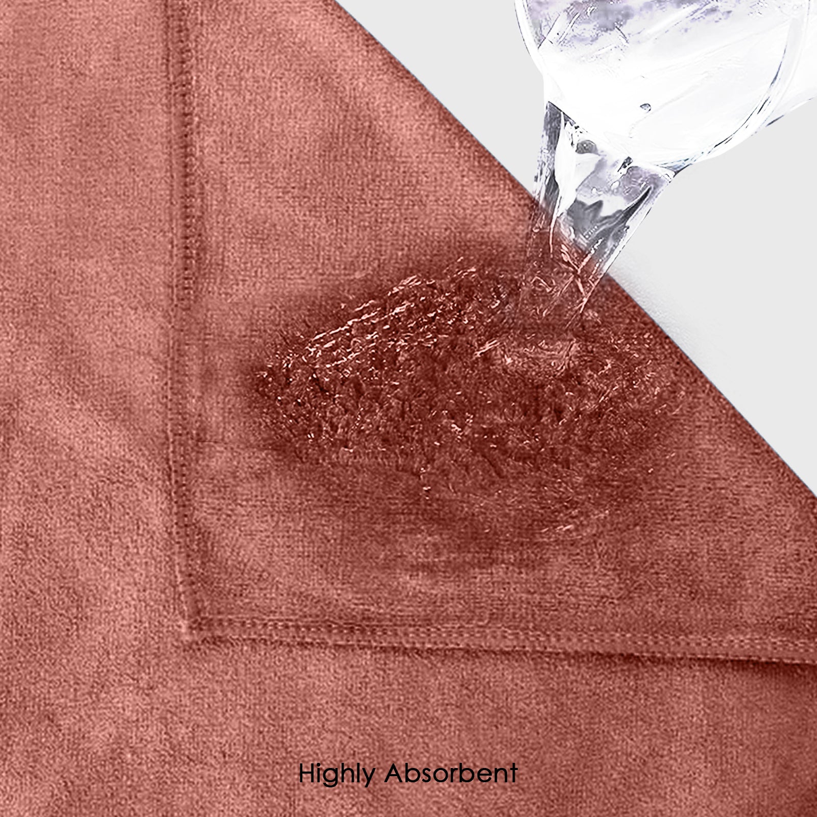 HOUSSE Microfiber Face Towels | Ultra Absorbent, Odour-Free, Quick Dry 450 GSM Face Towel for Home, Gym, Travel, Running and Personal Use | 30x30 cm | Set of 4 in One Colour (Indian Teal, Pack of 4)