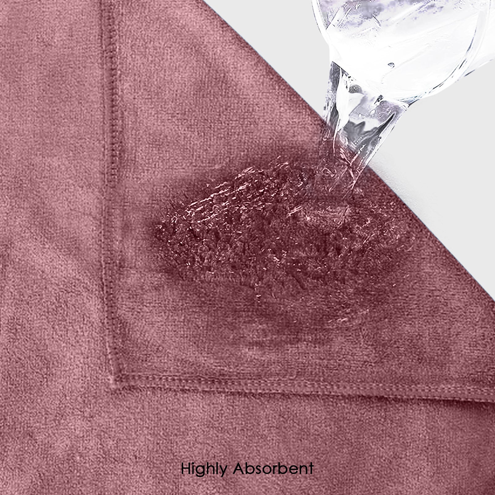 HOUSSE Microfiber Face Towels | Ultra Absorbent, Odour-Free, Quick Dry 450 GSM Face Towel for Home, Gym, Travel, Running and Personal Use | 30x30 cm | Set of 4 in One Colour (Indian Teal, Pack of 4)