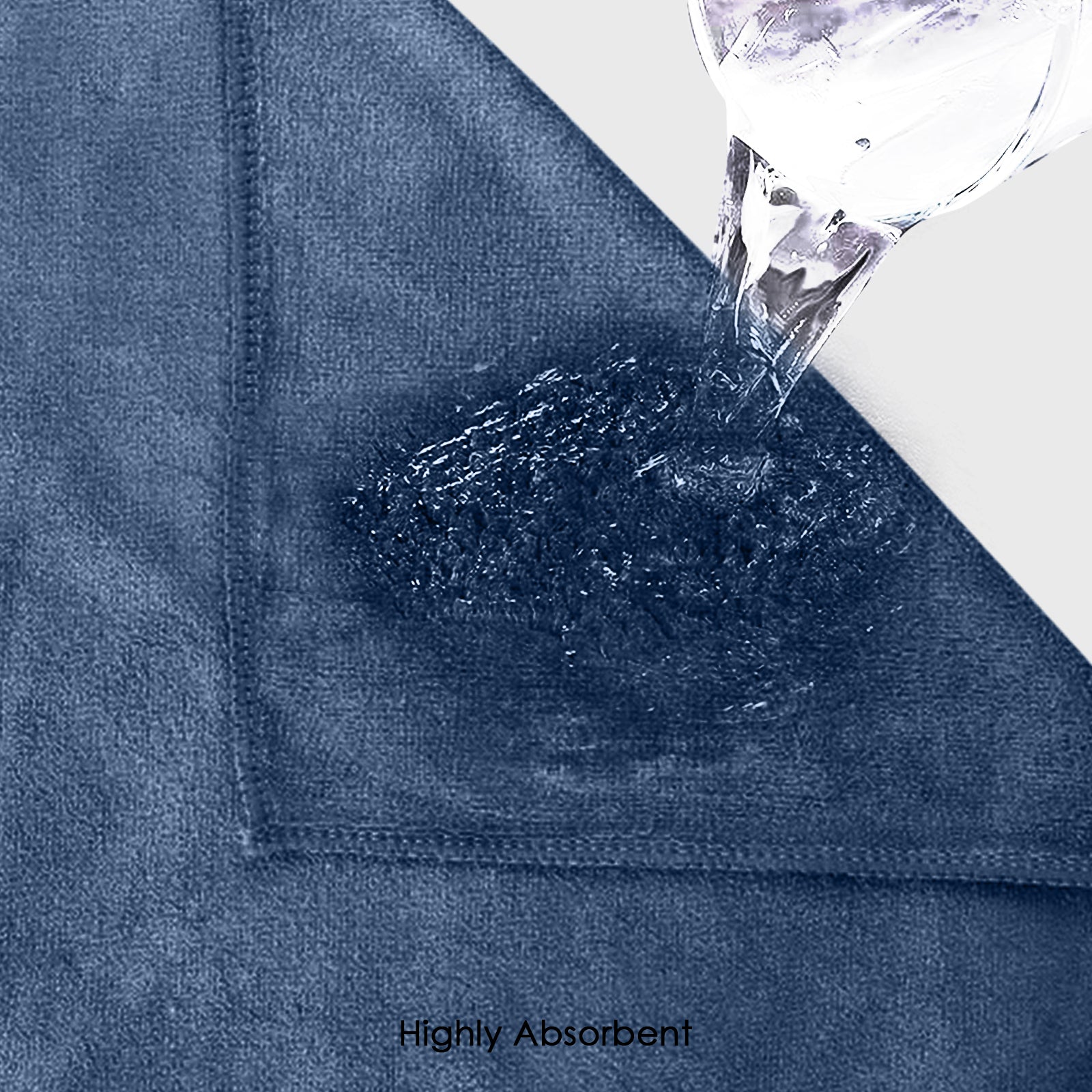 HOUSSE Microfiber Face Towels | Ultra Absorbent, Odour-Free, Quick Dry 450 GSM Face Towel for Home, Gym, Travel, Running and Personal Use | 30x30 cm | Set of 4 in One Colour (Indian Teal, Pack of 4)