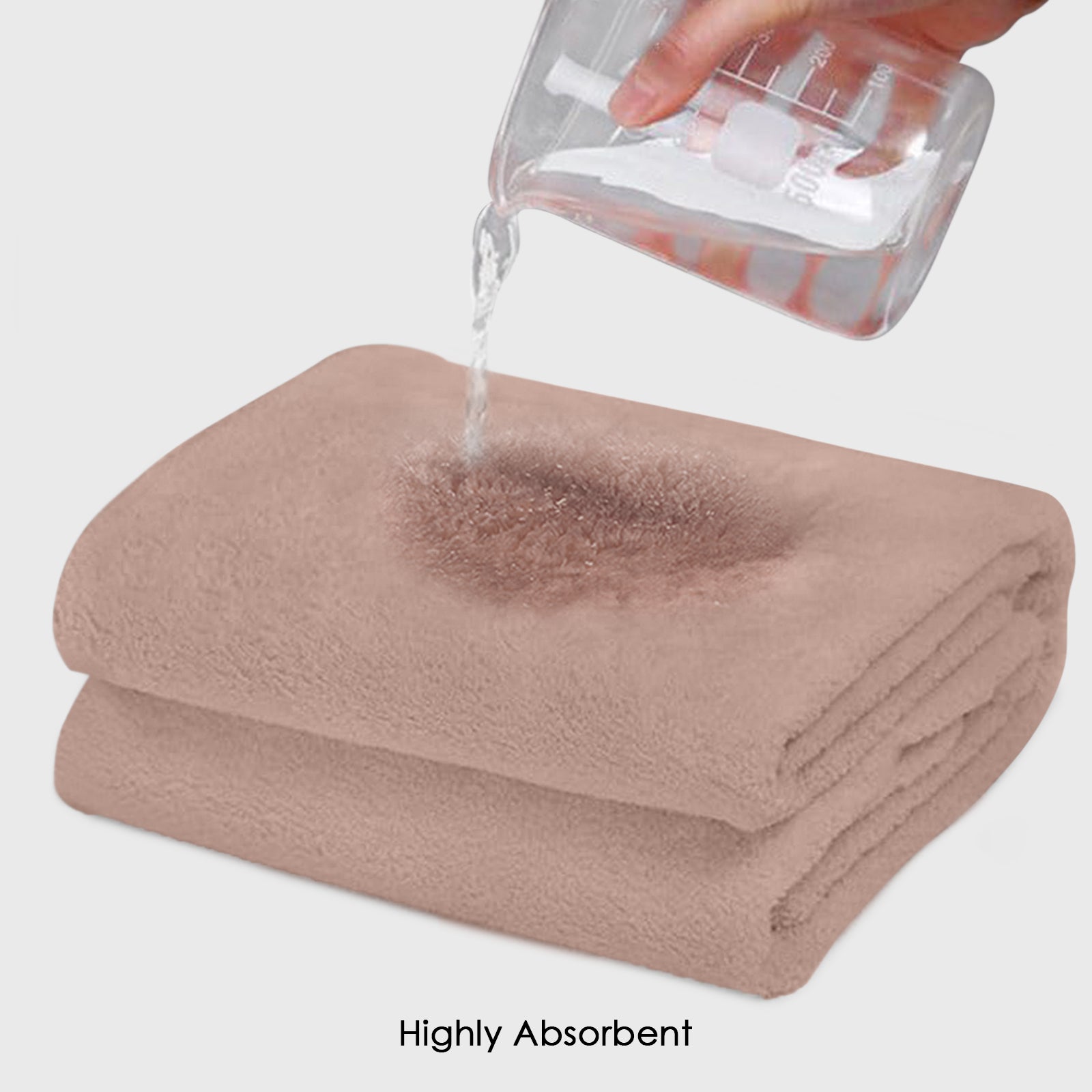 HOUSSE Premium Microfiber Bath Towel - Extra Large 75x150cm Quick Dry Towels for Women Men & Kids | Super Soft Plush 450 GSM | Ultra Absorbent for Home Swimming Sports & Travel