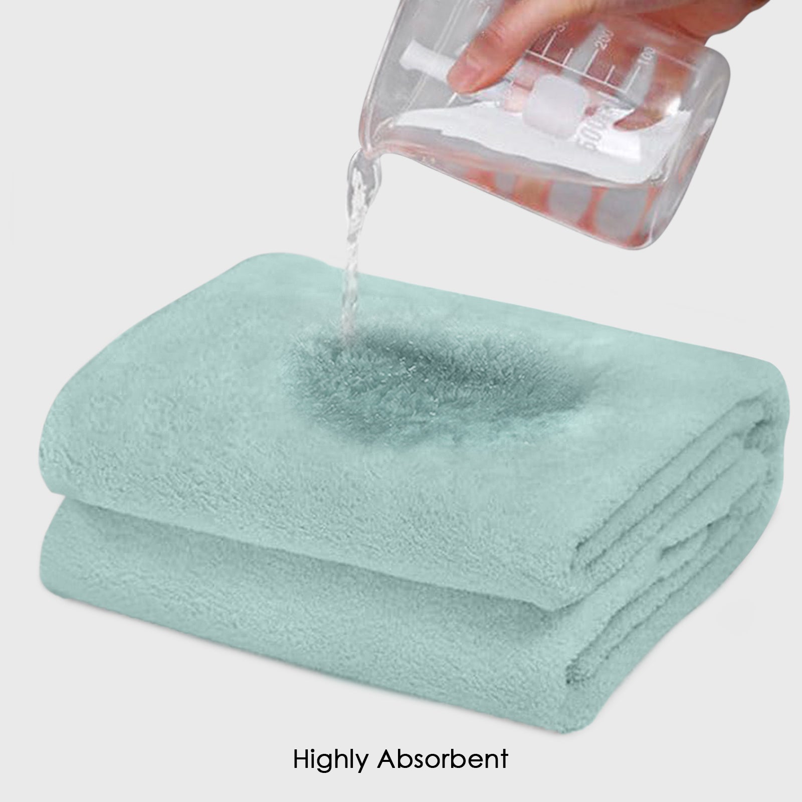 HOUSSE Premium Microfiber Bath Towel - Extra Large 75x150cm Quick Dry Towels for Women Men & Kids | Super Soft Plush 450 GSM | Ultra Absorbent for Home Swimming Sports & Travel