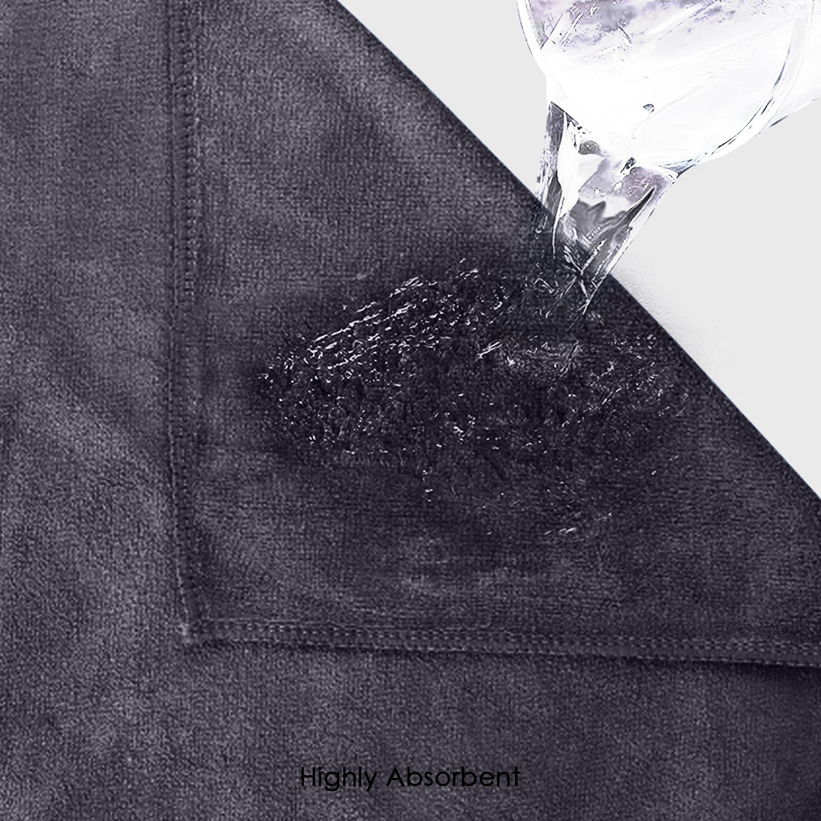 HOUSSE Microfiber Face Towels | Ultra Absorbent, Odour-Free, Quick Dry 450 GSM Face Towel for Home, Gym, Travel, Running and Personal Use | 30x30 cm | Set of 4 in One Colour (Indian Teal, Pack of 4)