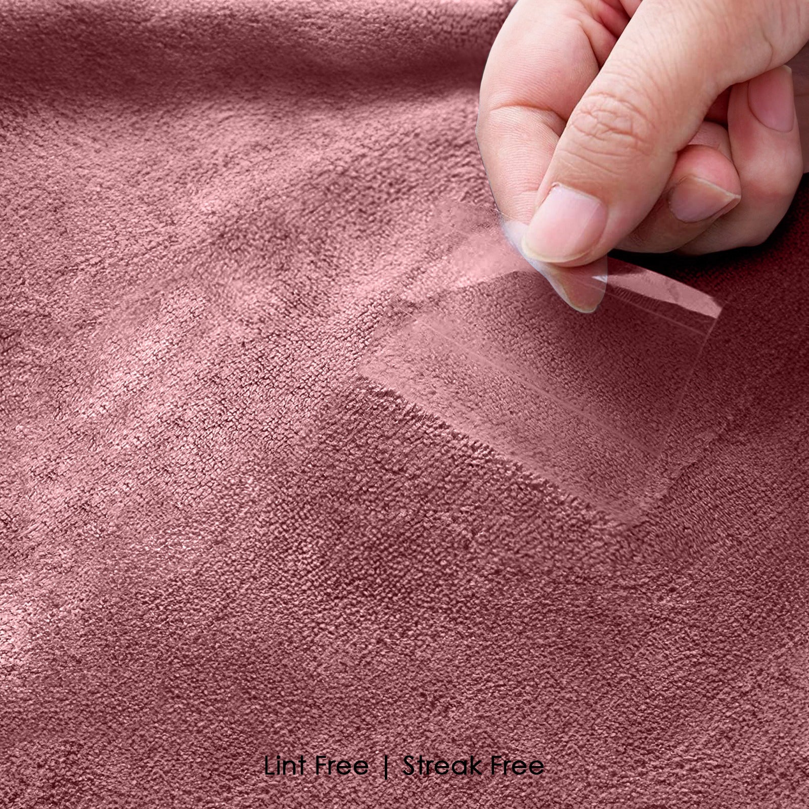 HOUSSE Microfibre Head Towels | 400 GSM High Absorbent Hair Wrap with Adjustable Buttons for Girls | Super Soft & Quick Dry Wrap Towel for Hairs | Set of 2 | 25x65 cm (Desert Sand & Rose Taupe)