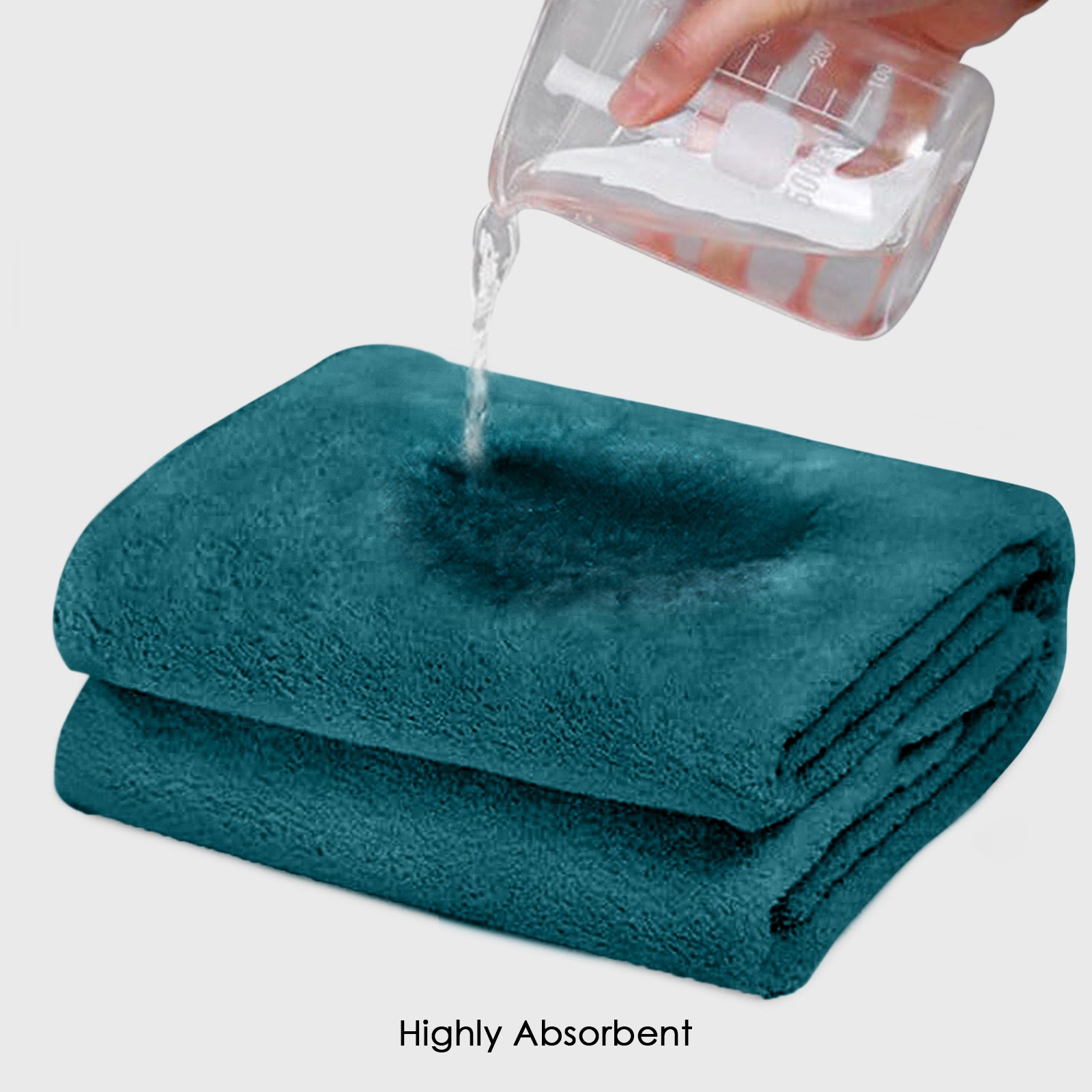 HOUSSE Premium Microfiber Bath Towel - Extra Large 75x150cm Quick Dry Towels for Women Men & Kids | Super Soft Plush 450 GSM | Ultra Absorbent for Home Swimming Sports & Travel