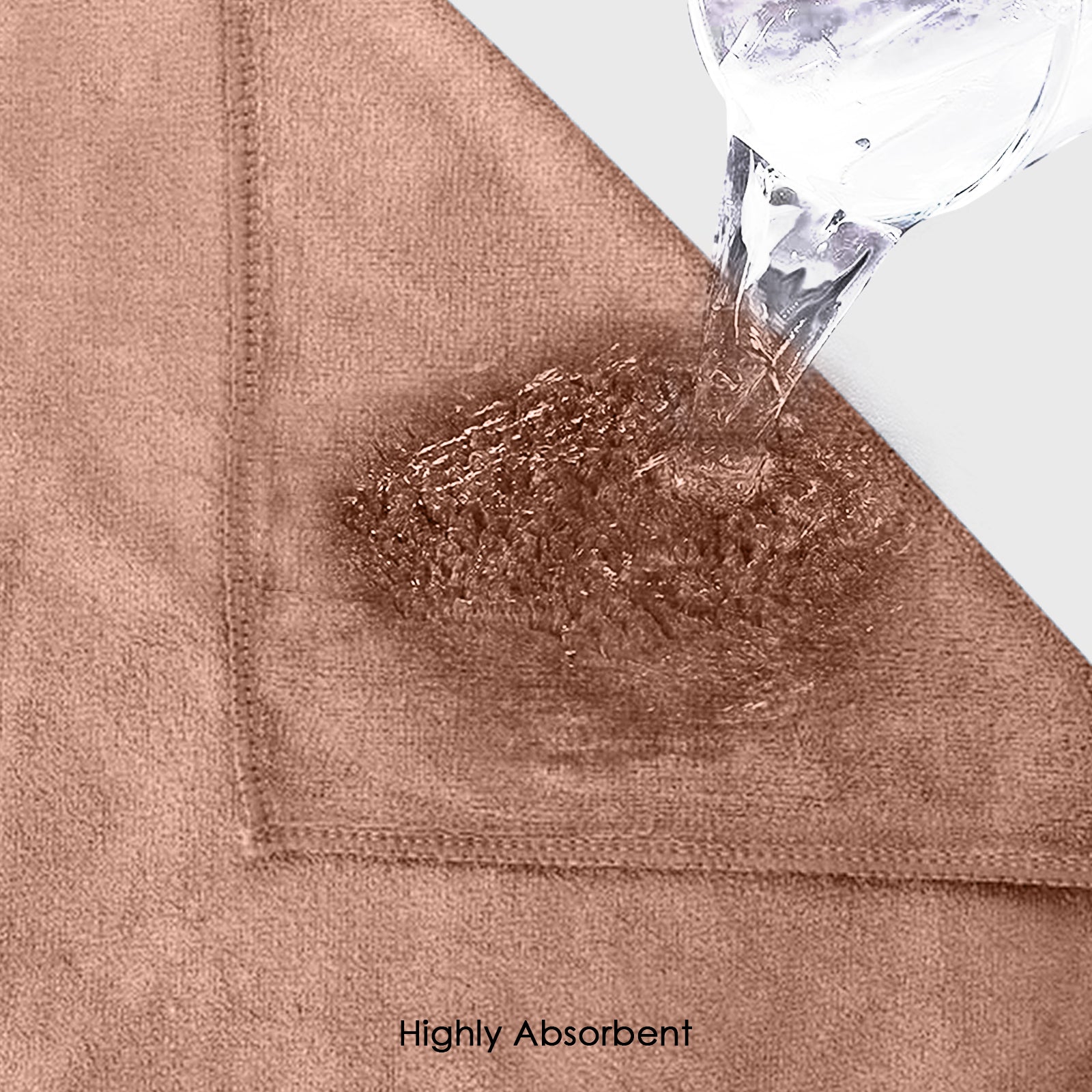 HOUSSE Microfiber Face Towels | Ultra Absorbent, Odour-Free, Quick Dry 450 GSM Face Towel for Home, Gym, Travel, Running and Personal Use | 30x30 cm | Set of 4 in One Colour (Indian Teal, Pack of 4)